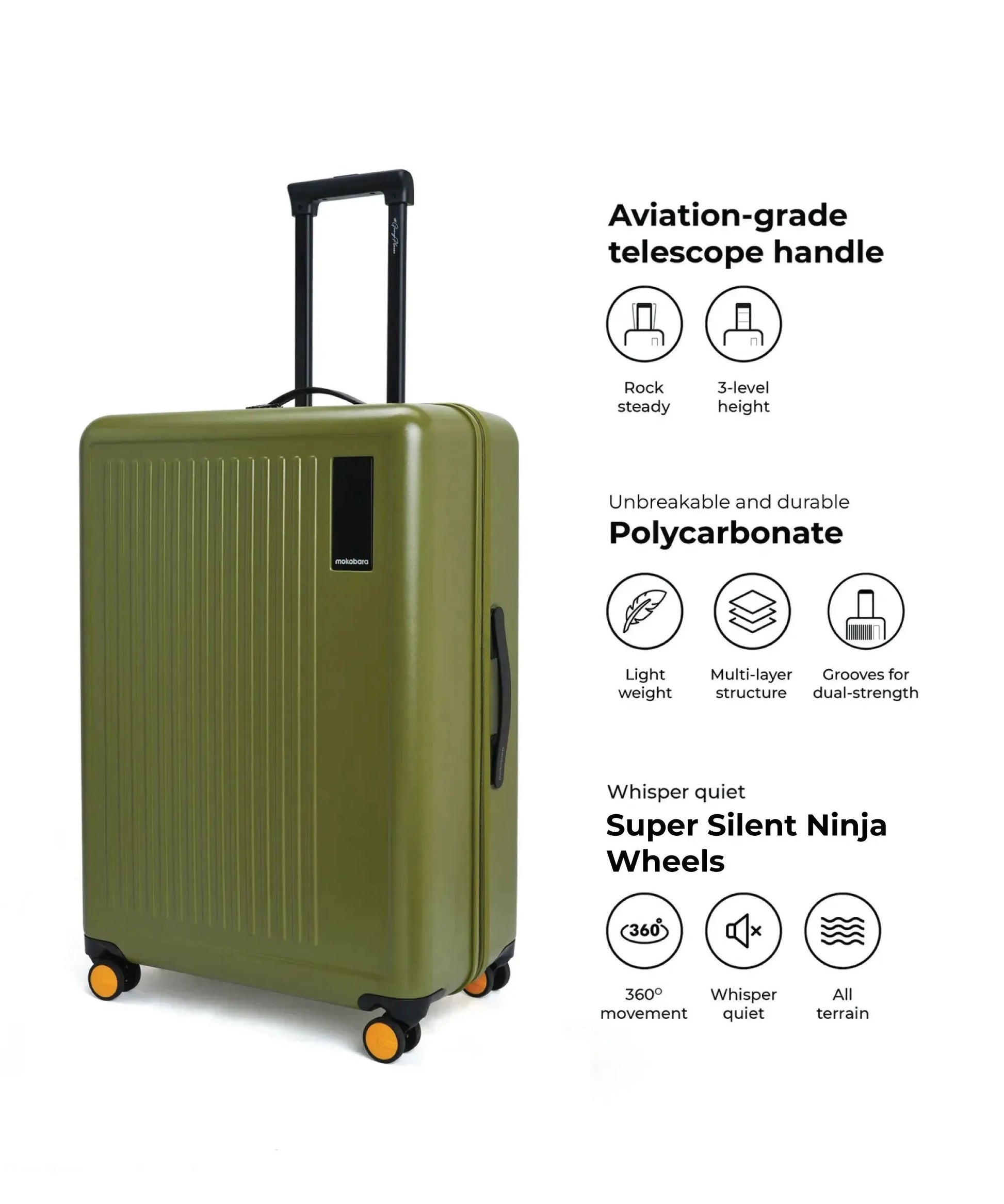 Color_So Matcha | The Transit Luggage - Check-in Large