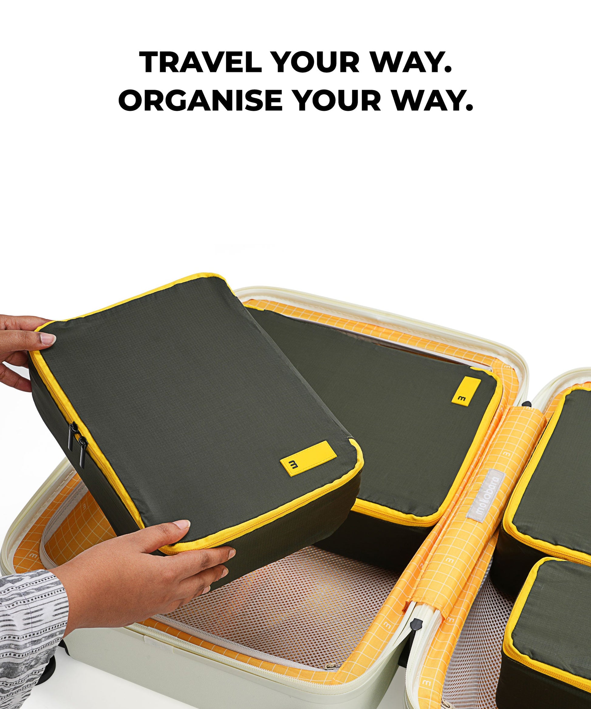Color_Homegrown Sunray | The Packing Cubes (Set of 4)