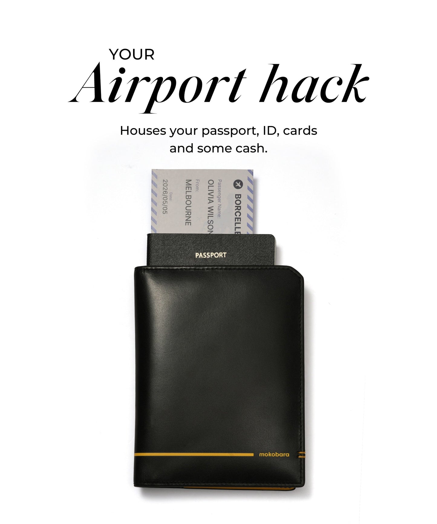 Color_ Money Moves| The stash passport sleeve