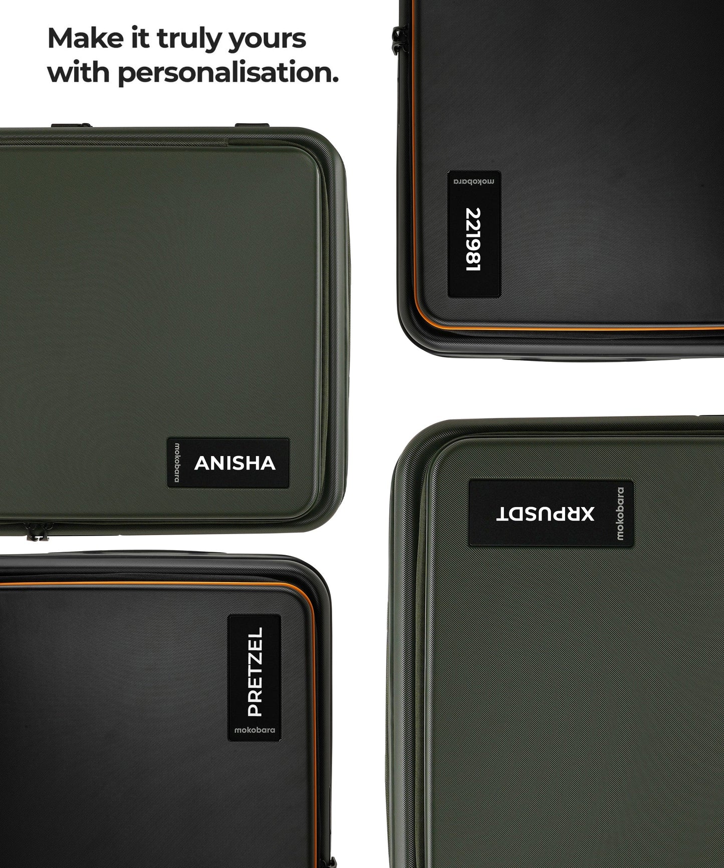Color_Seaweed Green 2.0 | The Access Check-in Luggage
