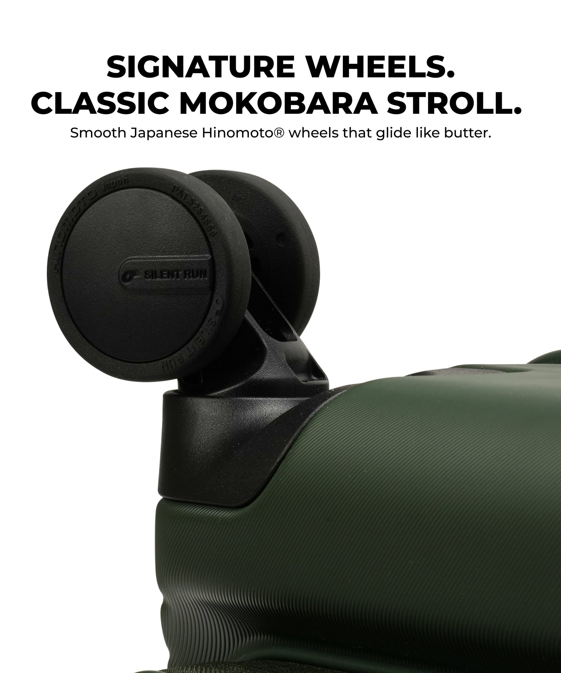 Color_Seaweed Green 2.0 | The Access Check-in Luggage