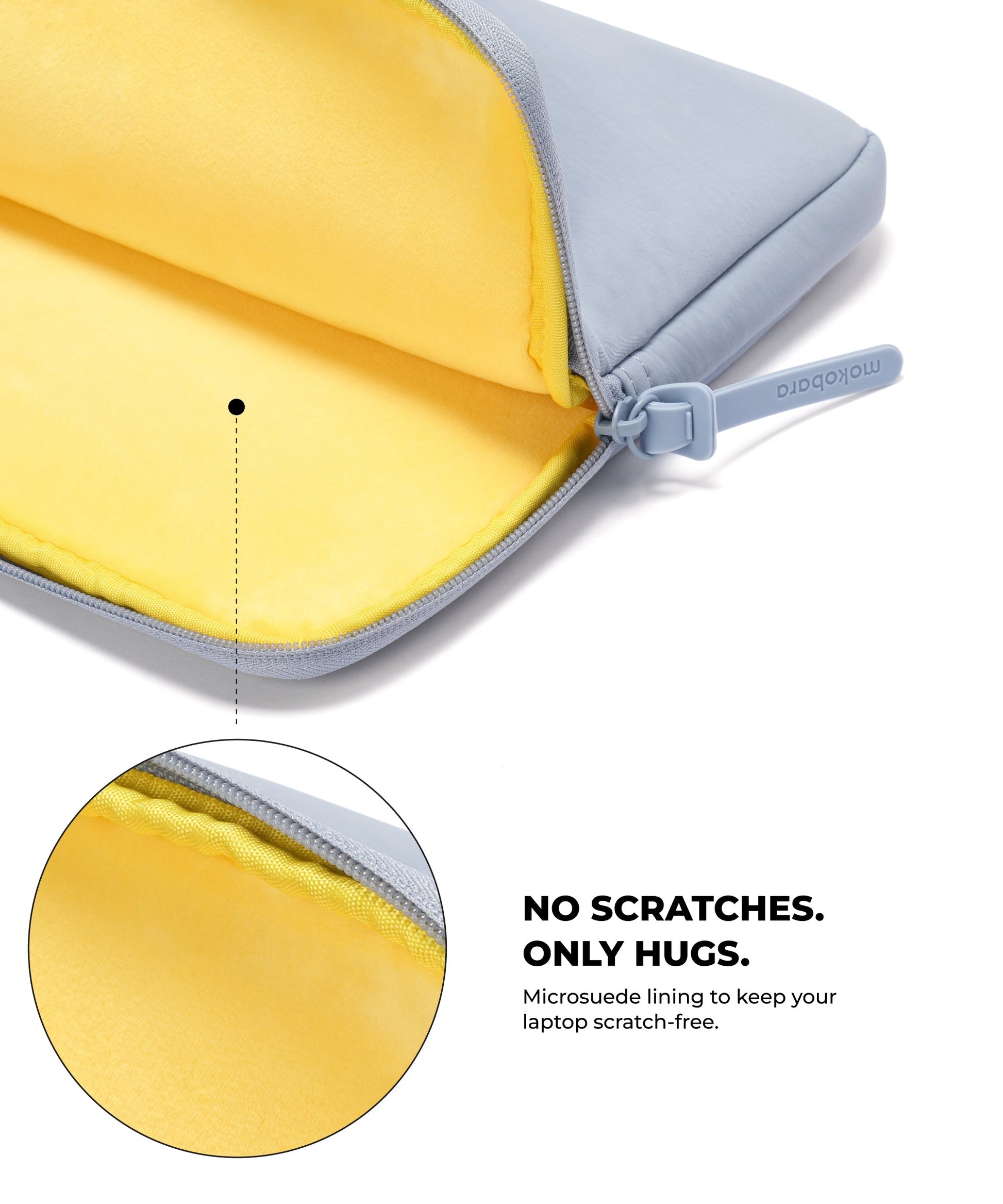 Color_Nice Ice| The Aisle Laptop Sleeve