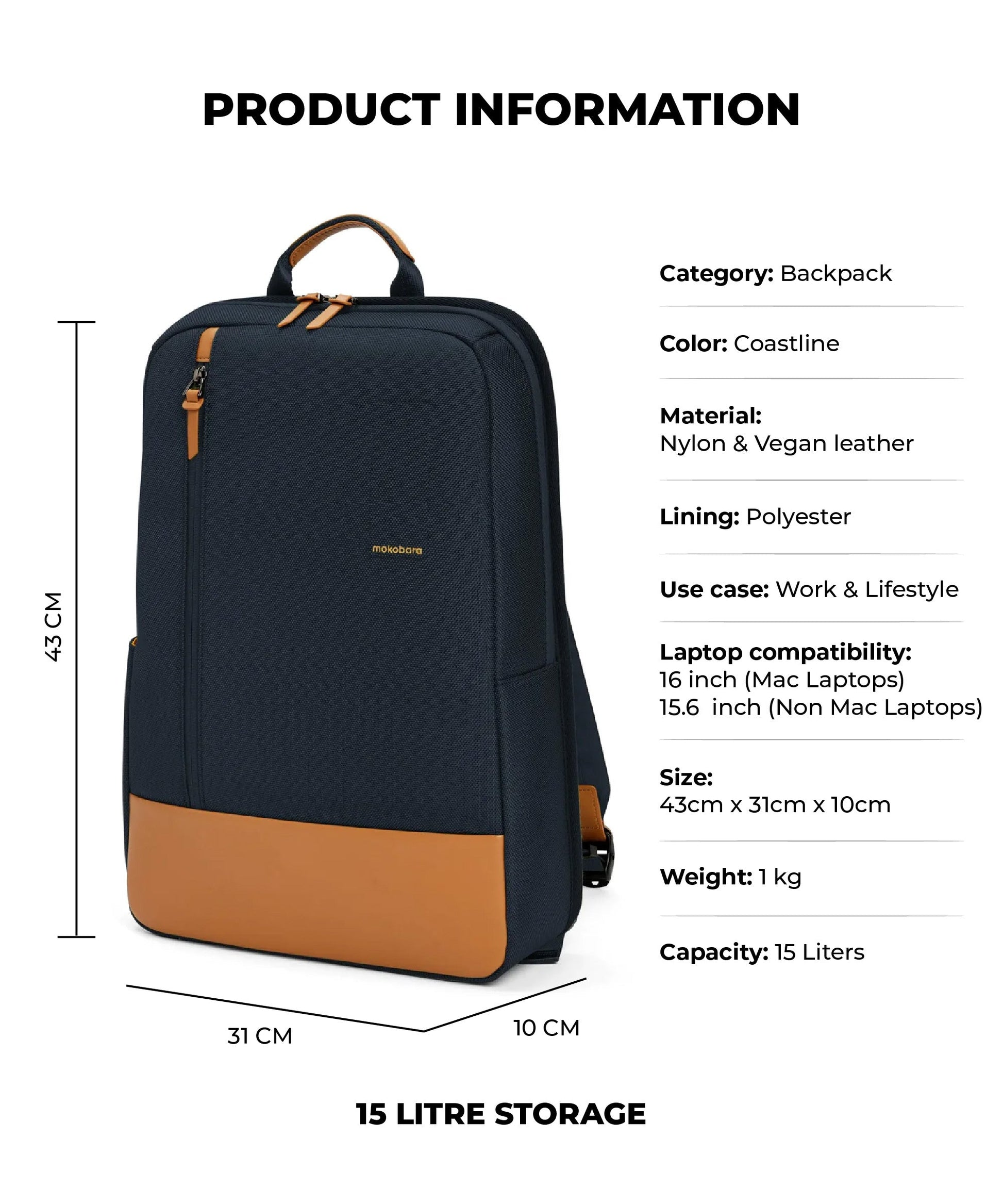 Color_ Coastline | The Backpack Lite