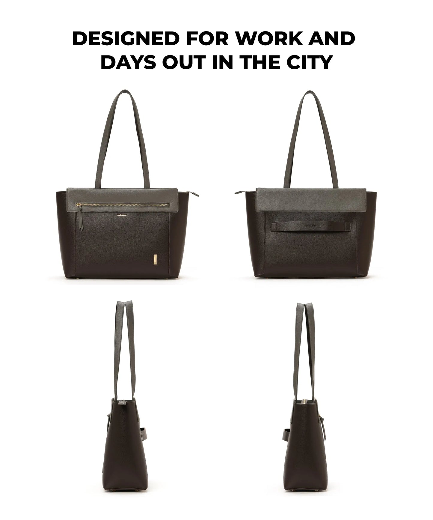 Color_Black Coffee | The Dawn Tote