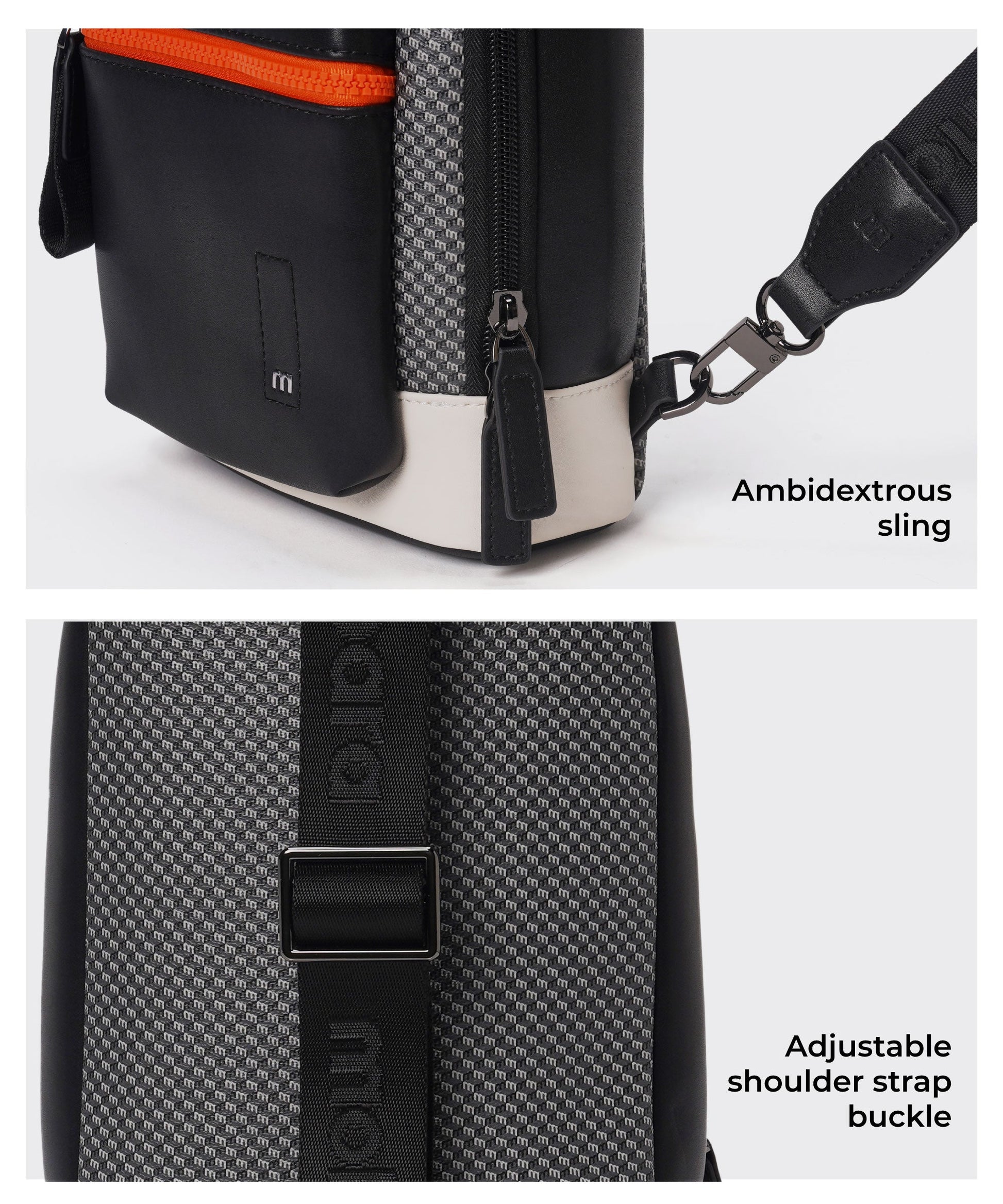 Color_Black Sesame | The Memo Crossbody