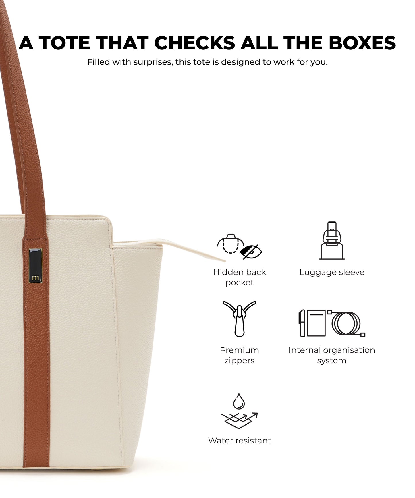 Color_Coconut Cream 2.0 | The Sunflower Tote