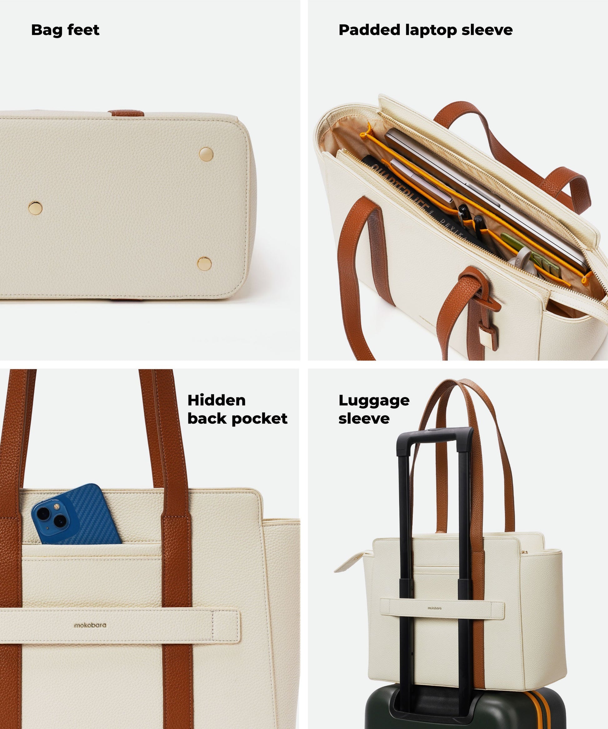 Color_Coconut Cream | The Sunflower Tote