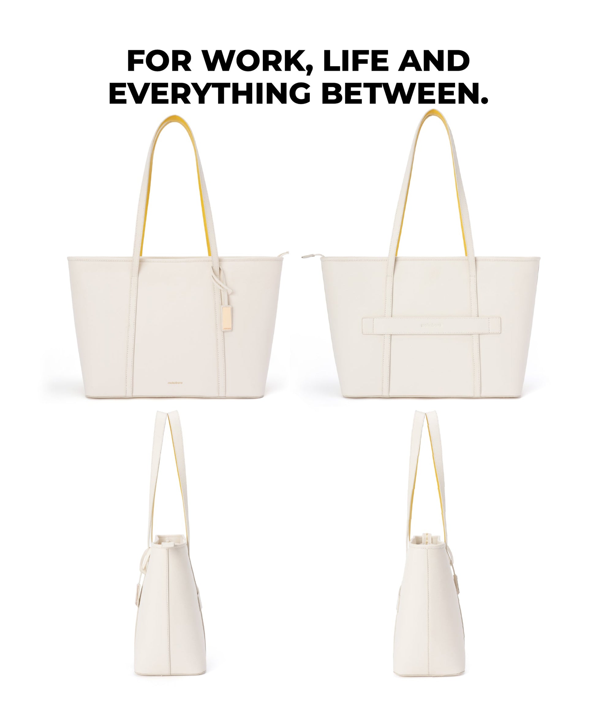 Color_Oatmik| The Astrid Tote
