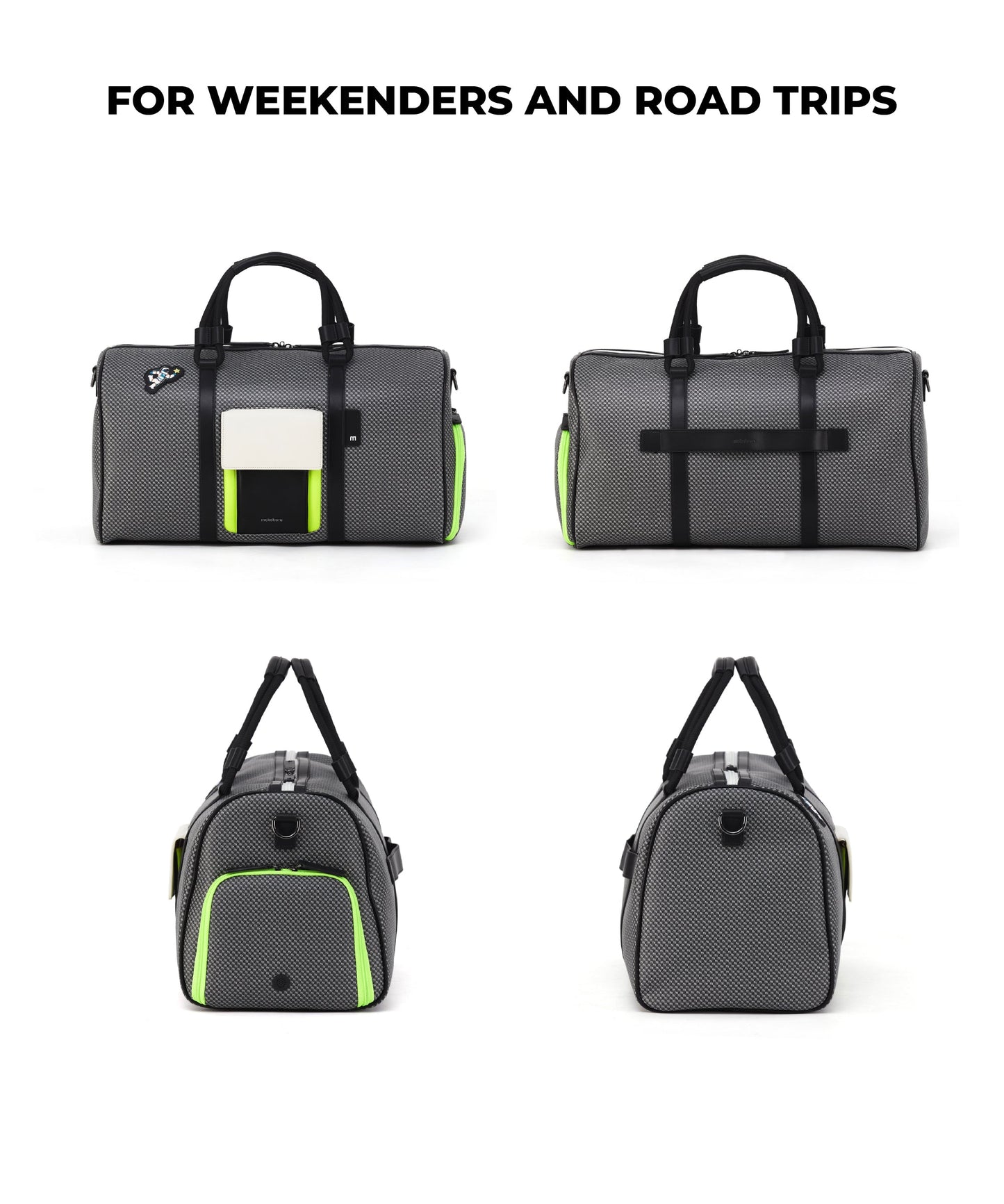 Color_Black sesame | The Heist Duffle