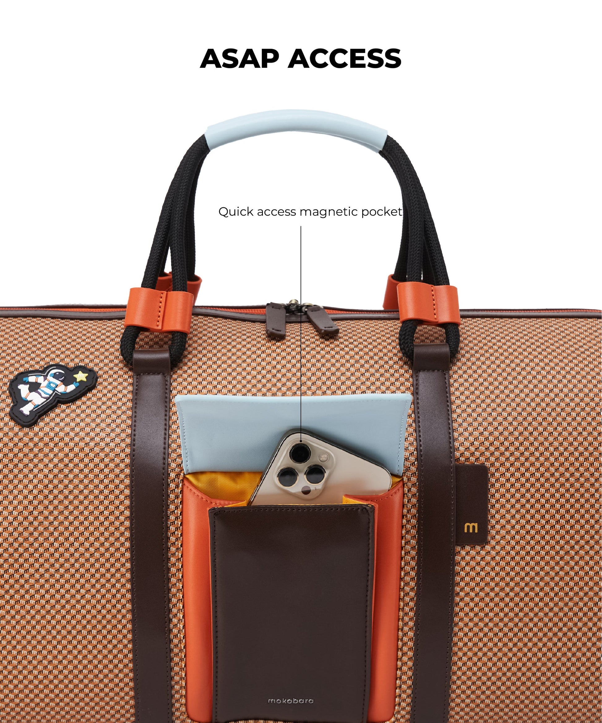 Color_Mokogram Tofu | The Heist Duffle
