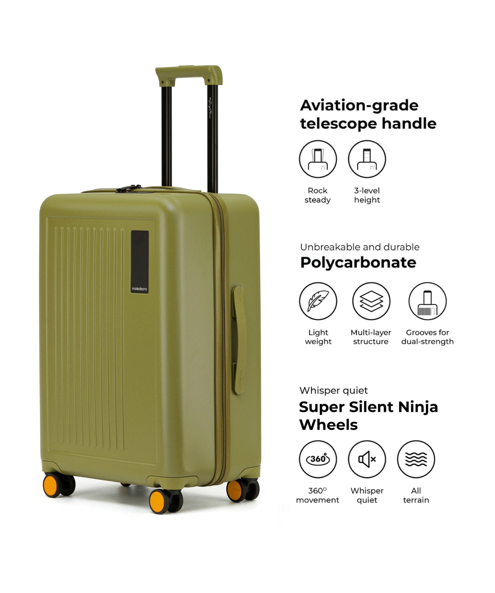 Color_ So Matcha 2.0 | The Transit Luggage - Set of 2