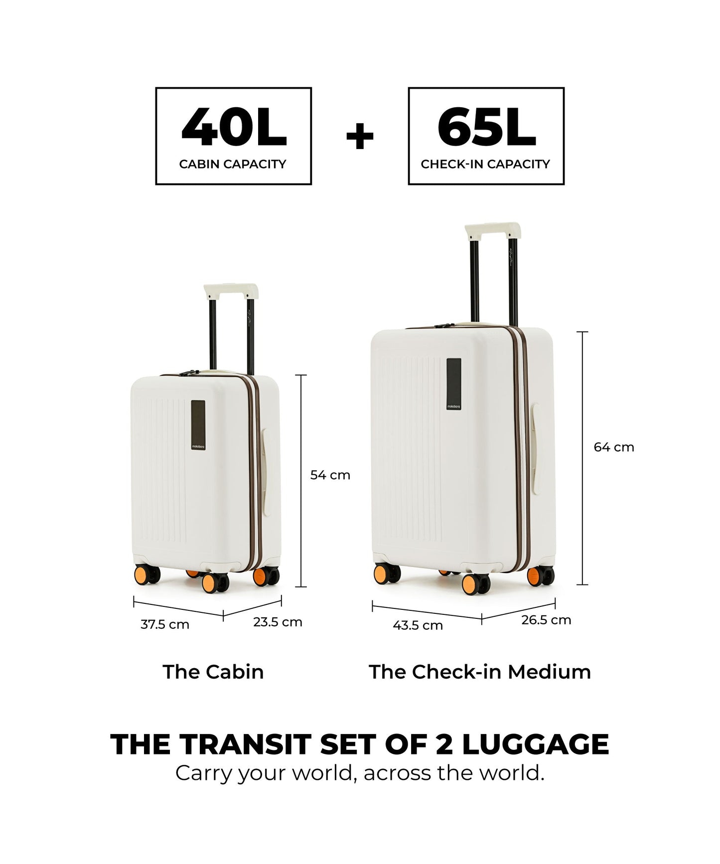 Color_ Still Loading Brownray 2.0 (Limited Edition) | The Transit Luggage - Set of 2