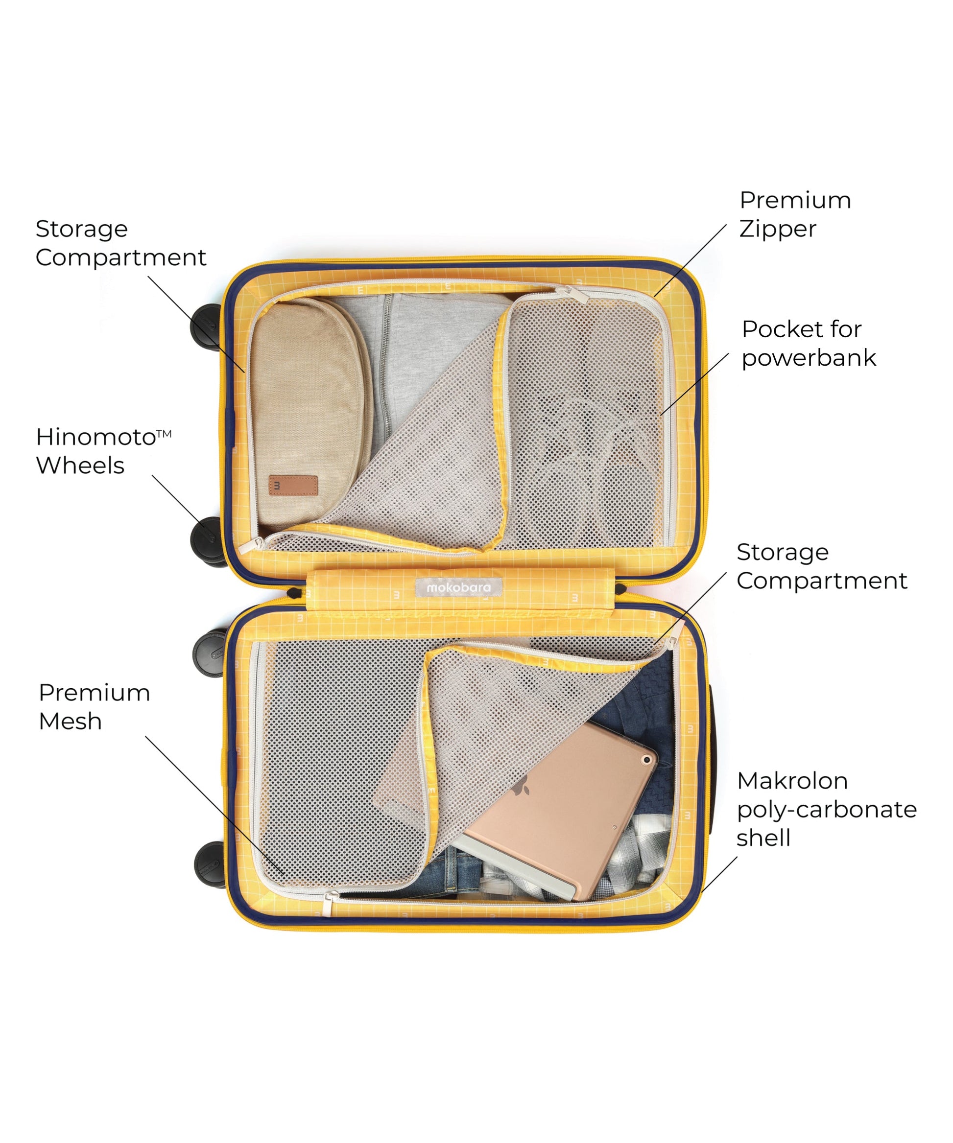 Color_Million Dollar (Premium Texture) | The Float - Cabin Luggage