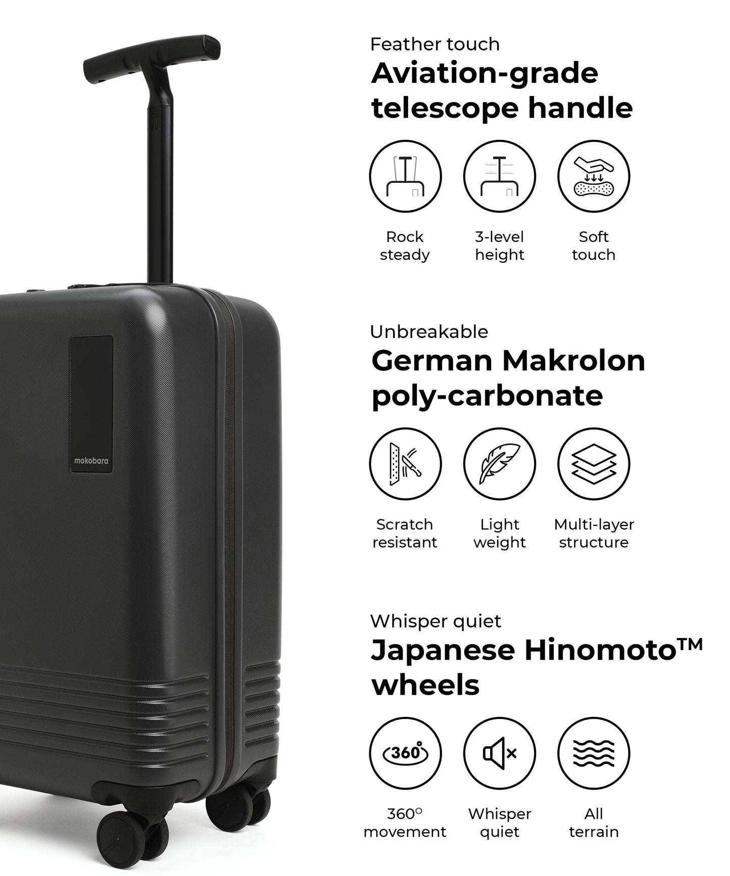 Color_Silhouette | The Float - Cabin Luggage