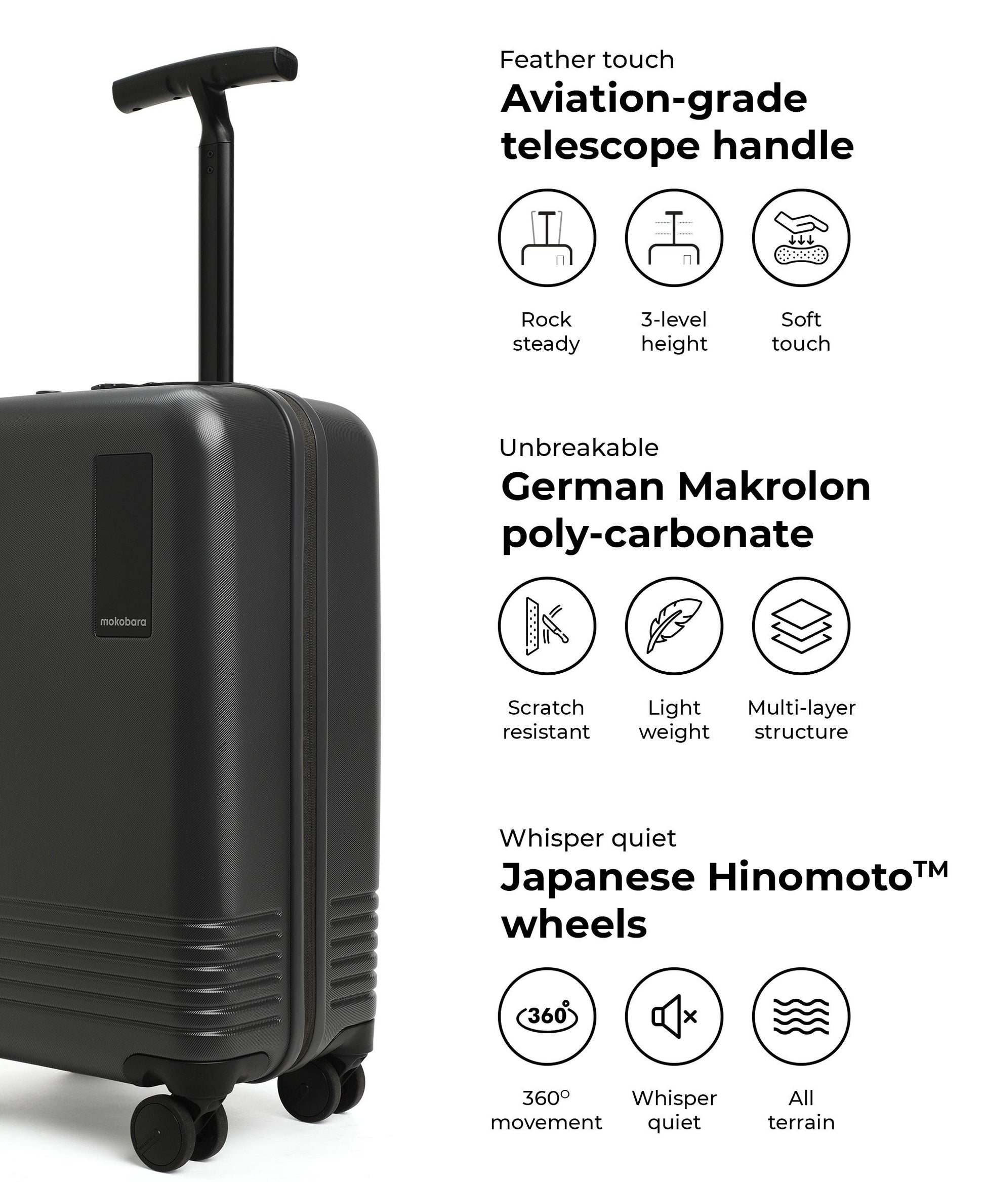 Color_Silhouette | The Float - Cabin Luggage