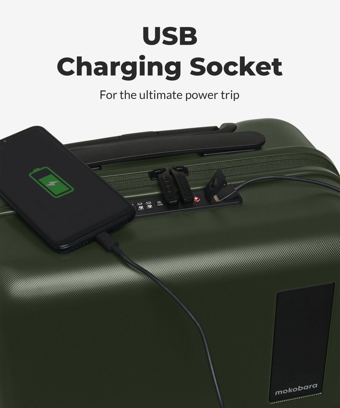Color_Seaweed Green | The Cabin Luggage