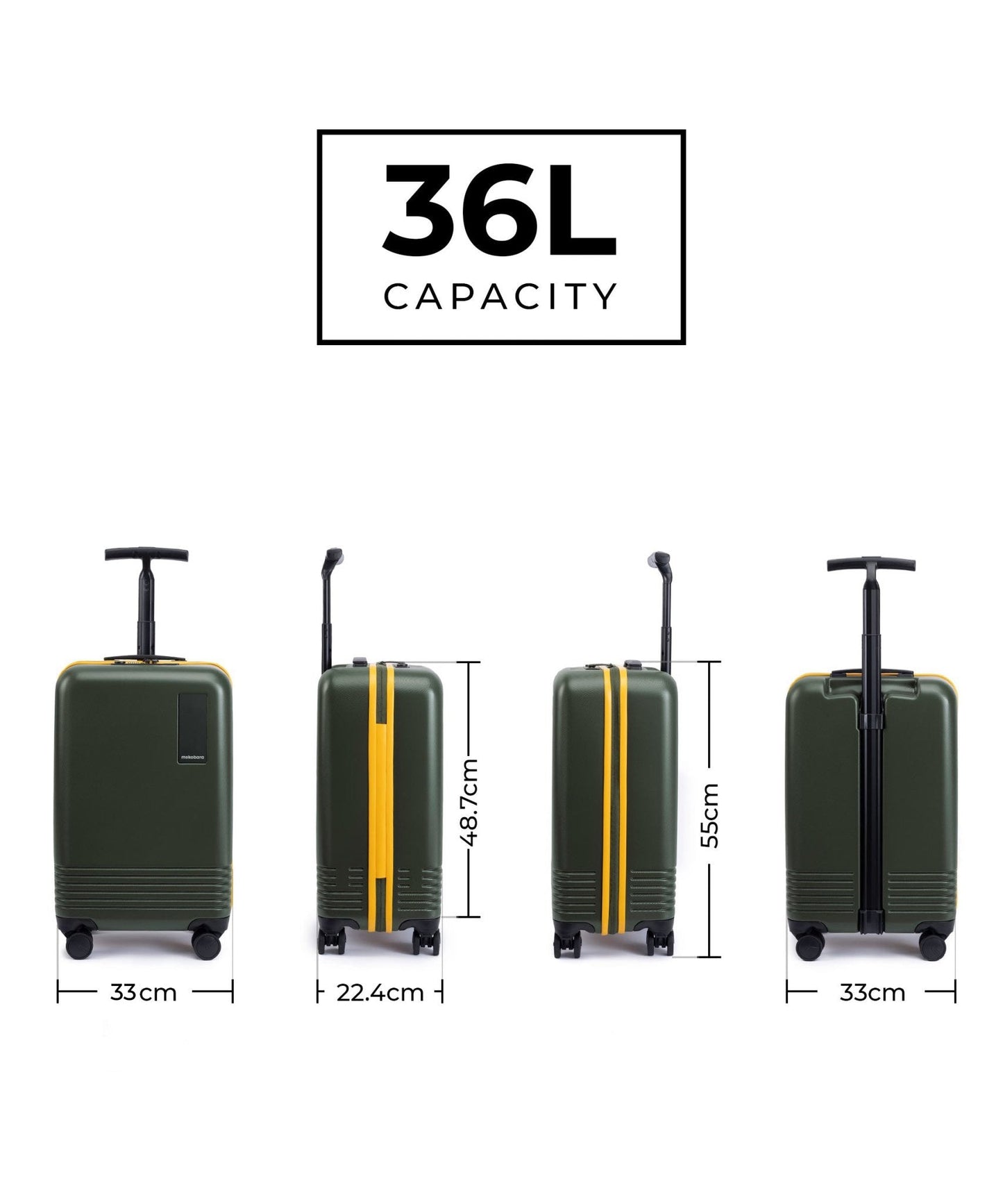 Color_Forest Sunray (Limited Edition) | The Float - Cabin Luggage