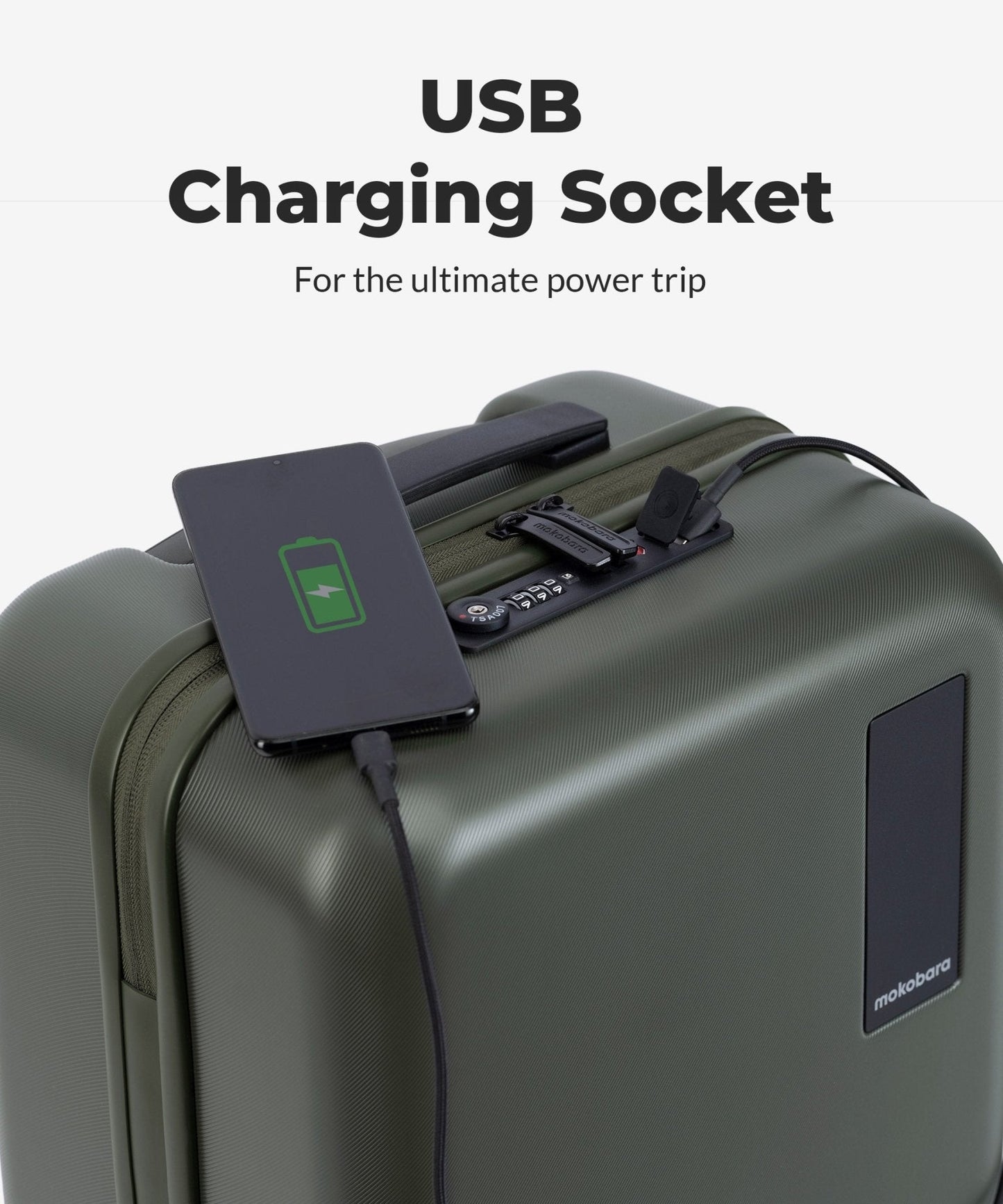 Color_Seaweed Green | The Float - Cabin Luggage