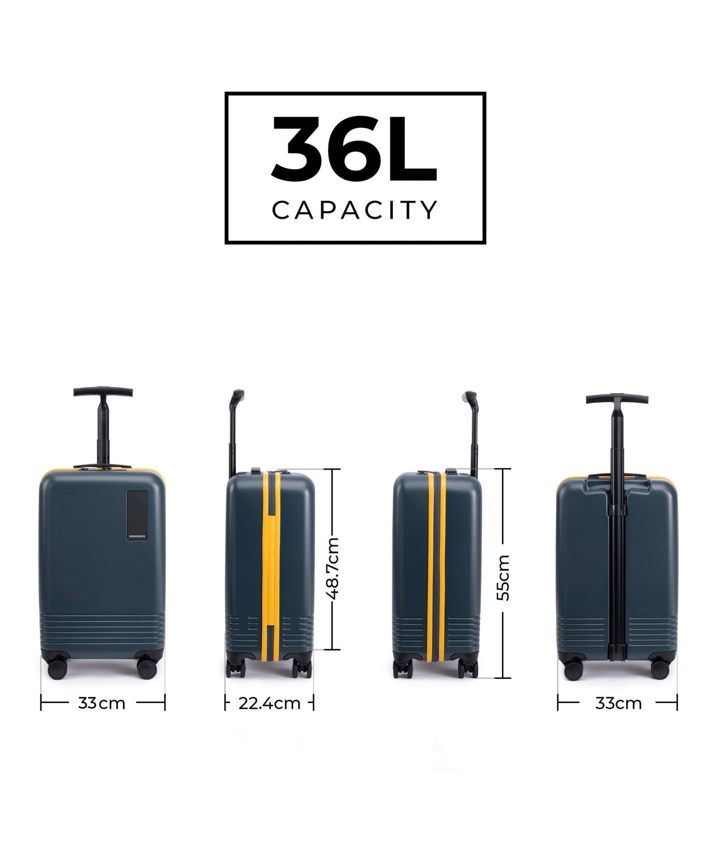 Color_Ocean Sunray (Limited Edition) | The Float - Cabin Luggage