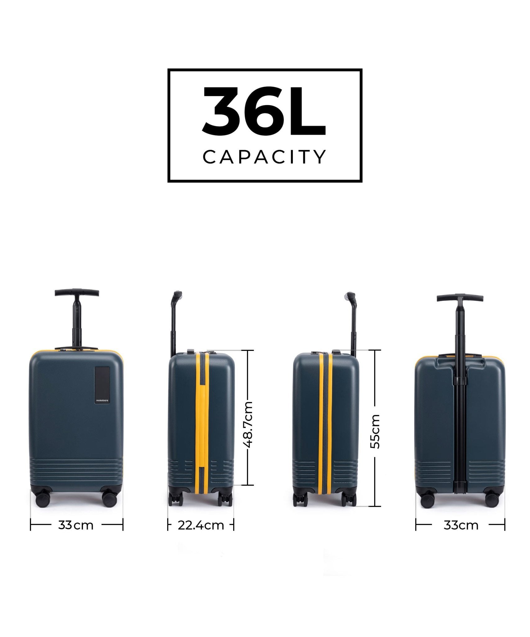 Color_Ocean Sunray (Limited Edition) | The Float - Cabin Luggage