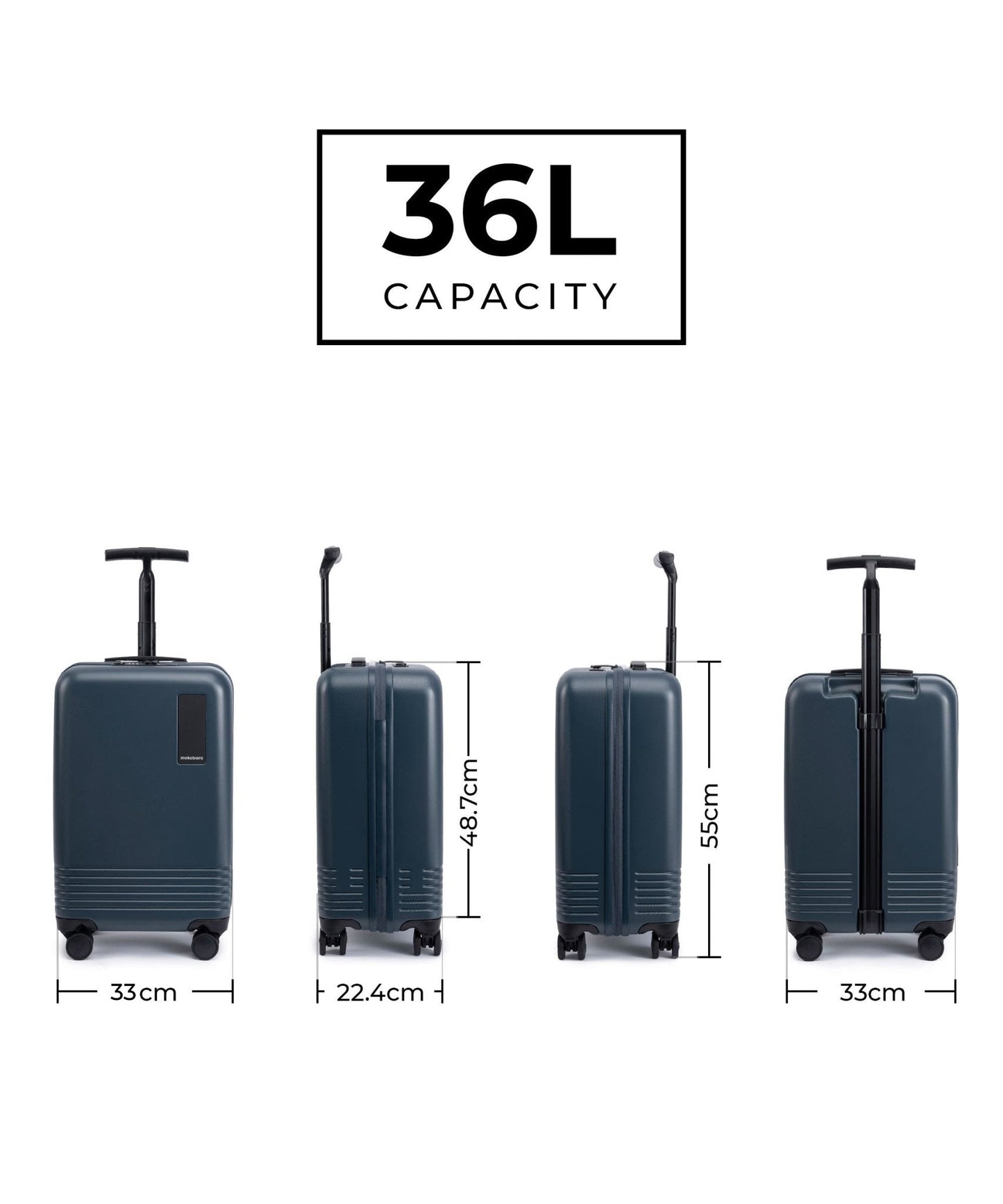 Color_Space Blue | The Float - Cabin Luggage