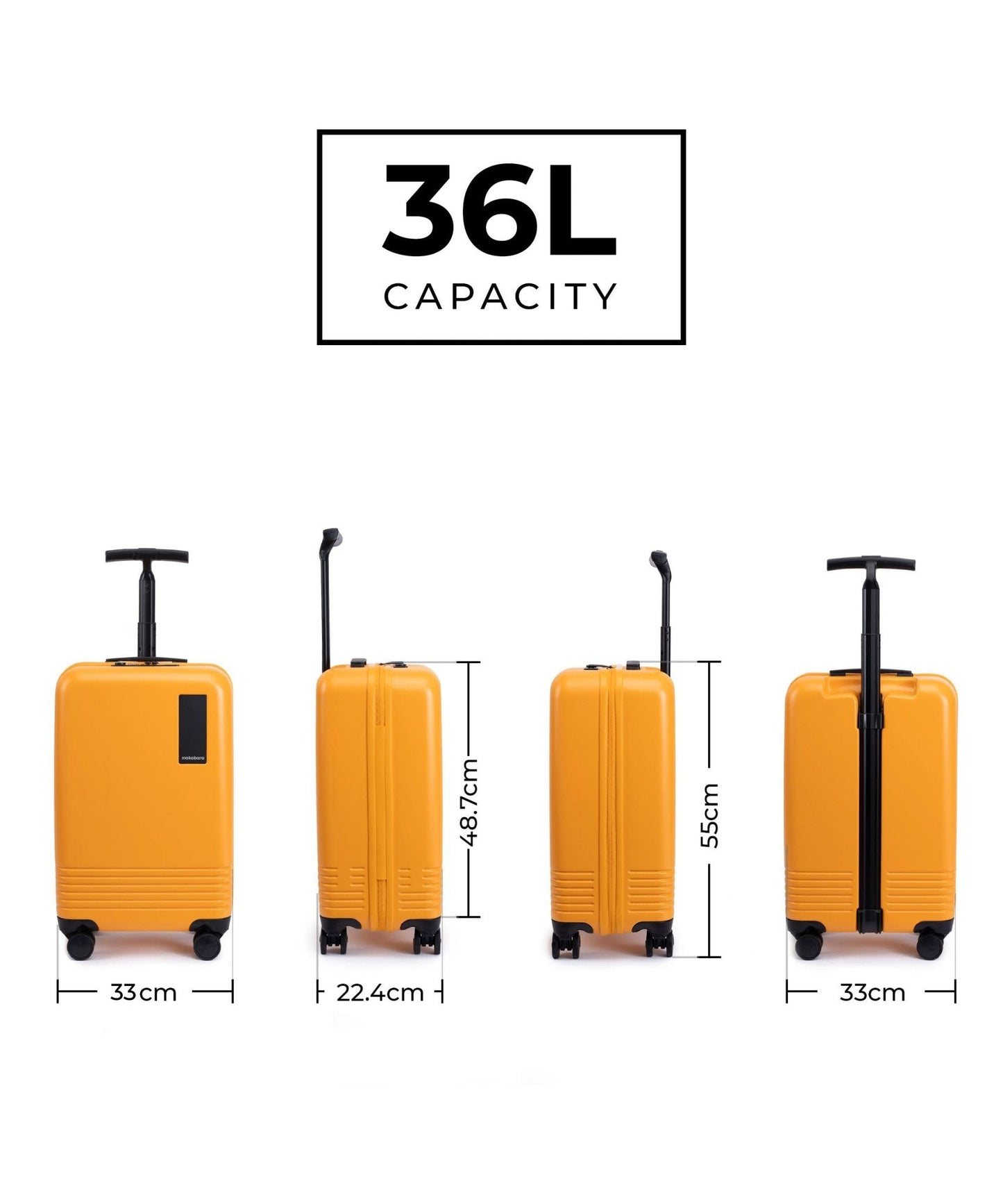 Color_Sunnyside Yellow | The Float - Cabin Luggage