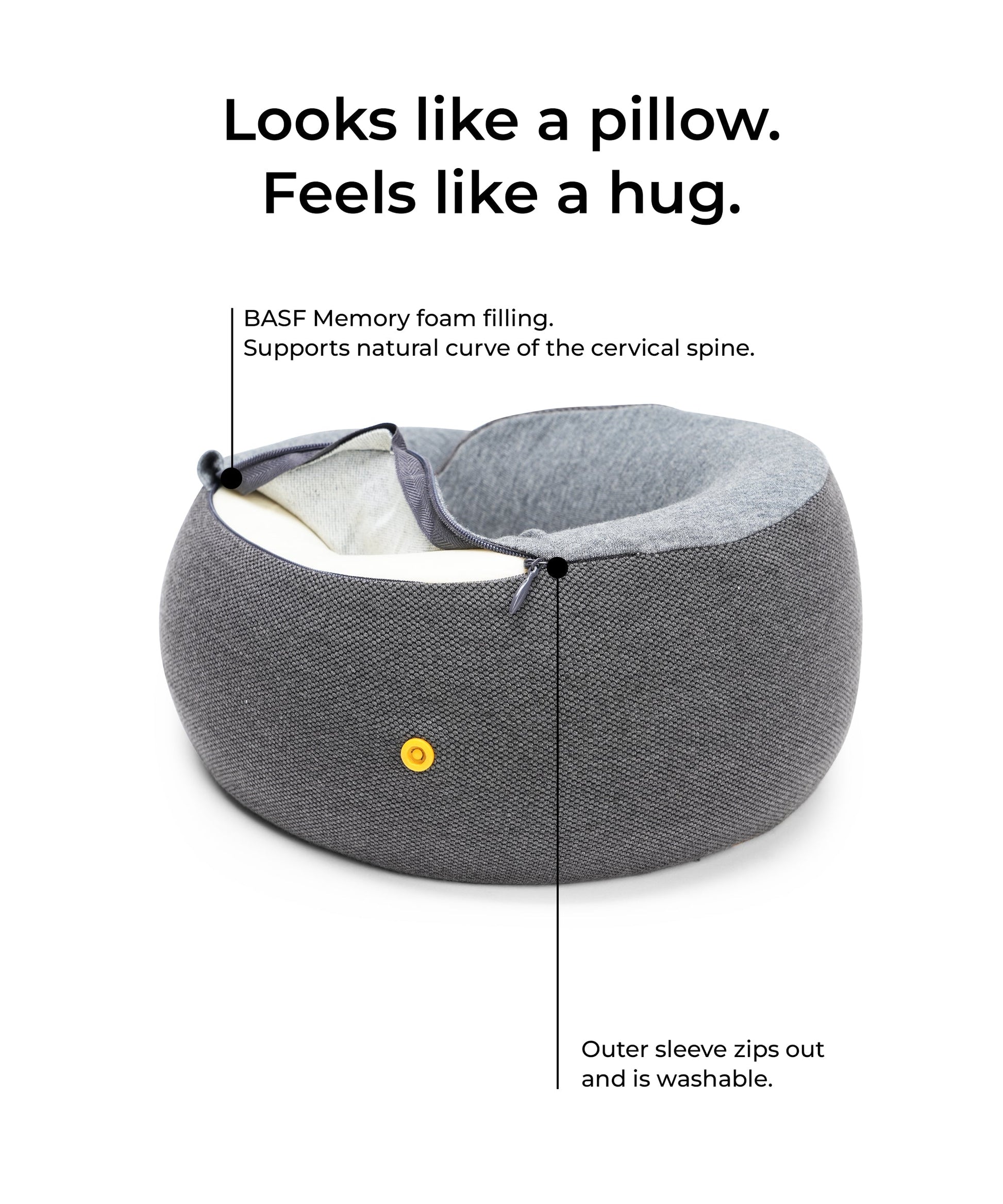 Color_Seize the Gray | The Travel Pillow