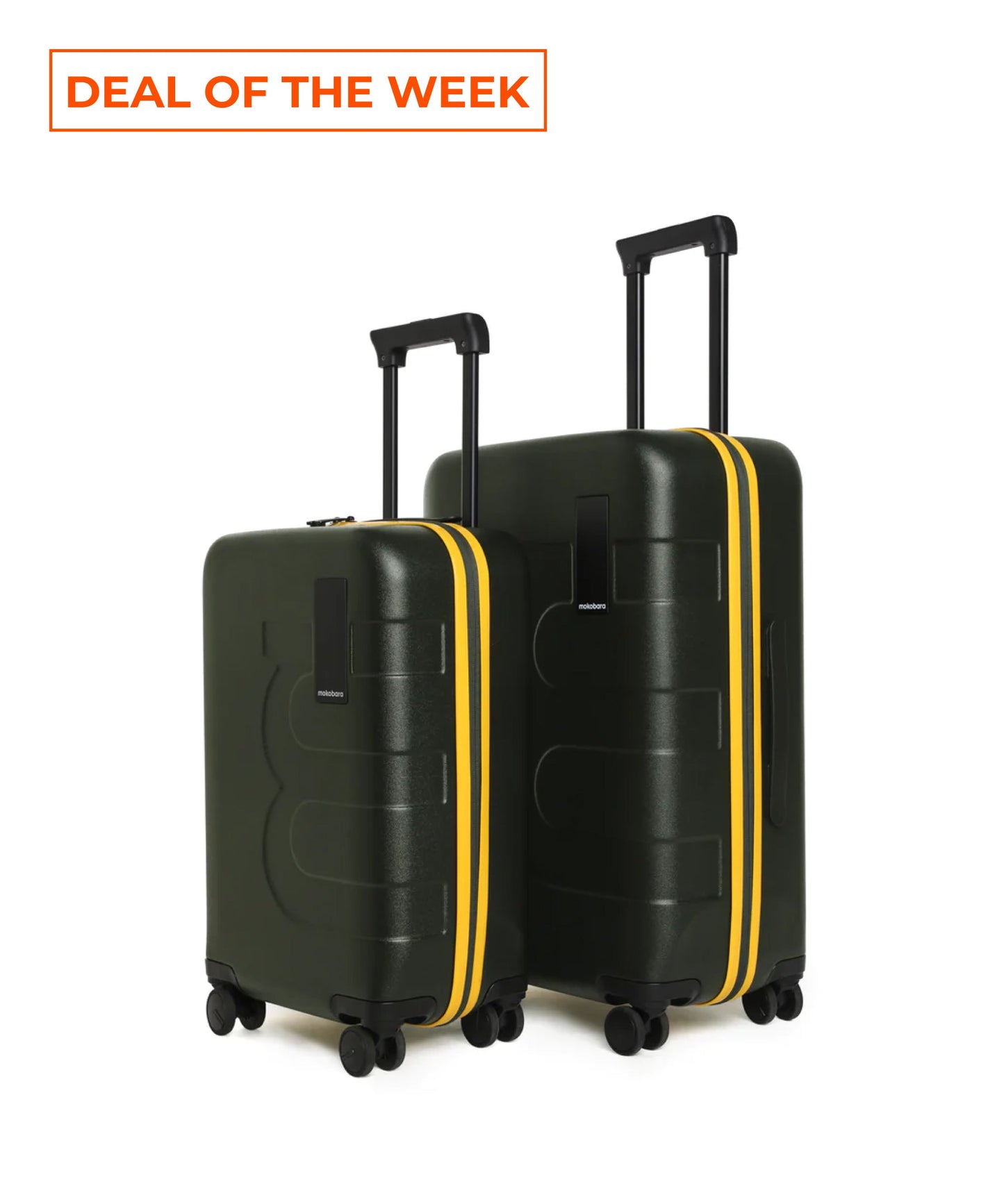 Color_4AM Forest Sunray (Limited Edition) | The Em Set of 2 Luggage
