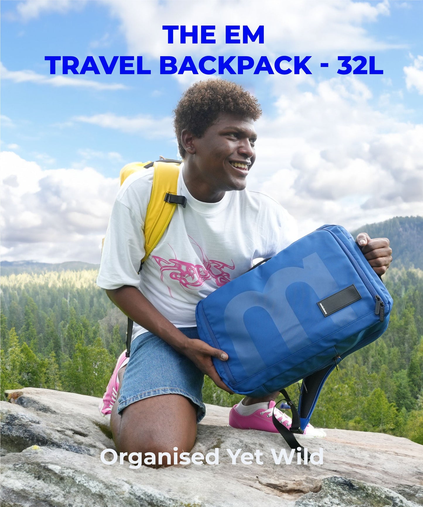 Color_Seaweed Green | The Em Duffle Backpack - 32L