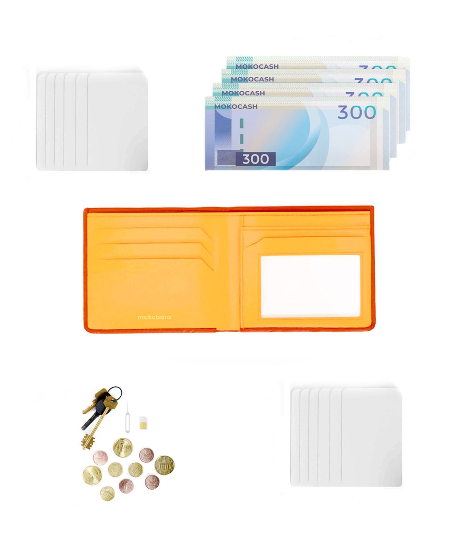 Color_Ugly Orange | The Slim Wallet
