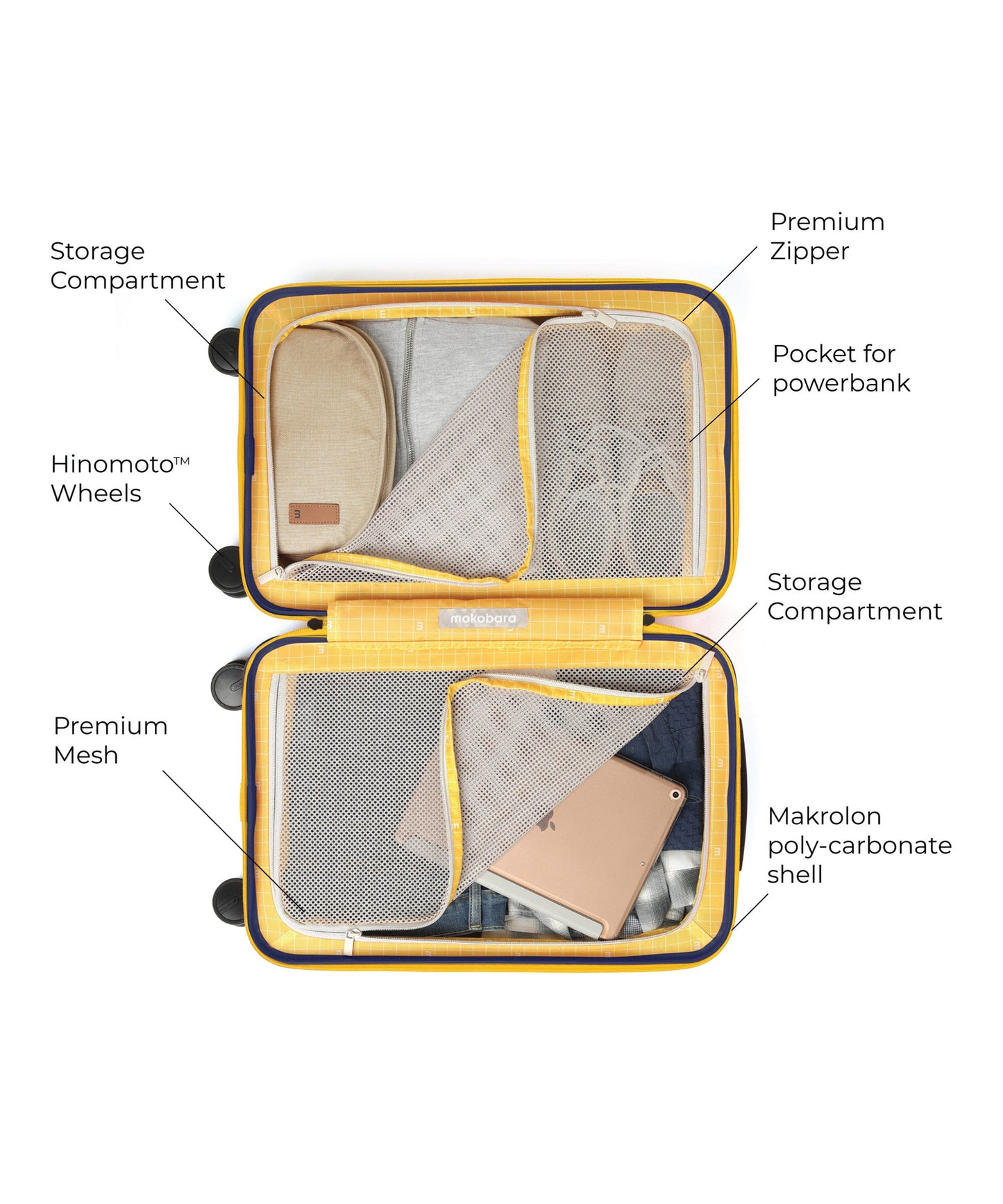 Color_Wild Flower Greenray (Limited Edition) | The Float - Cabin Luggage