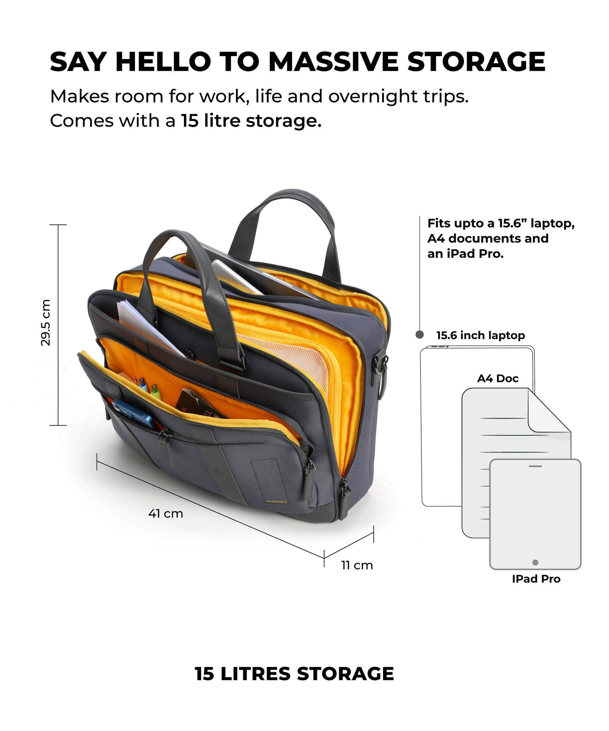 Color_Money Machine | The Overnighter Briefcase