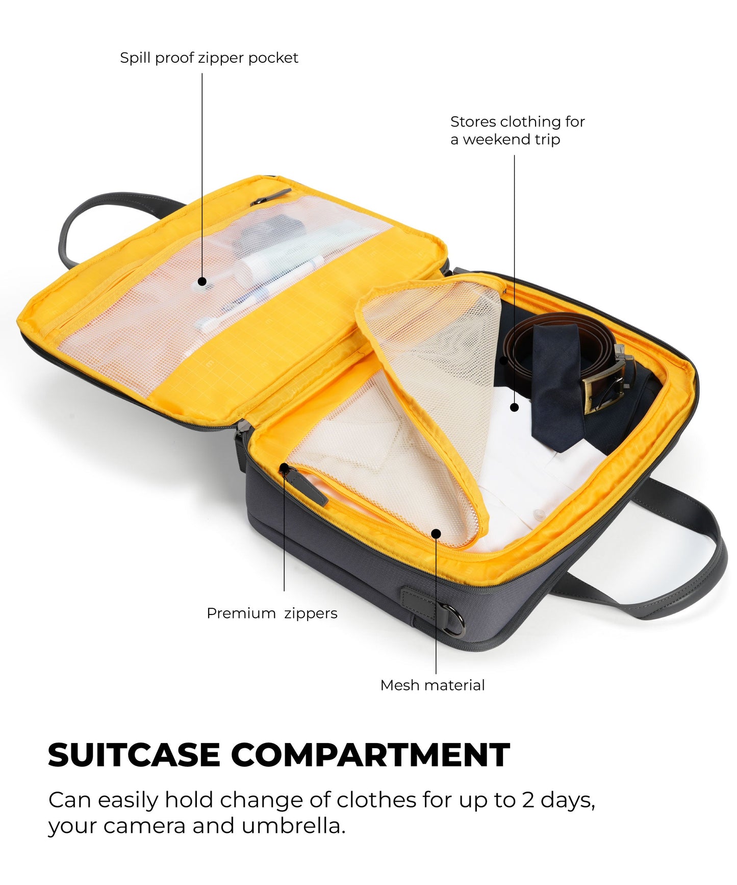 Color_Money Machine | The Overnighter Briefcase