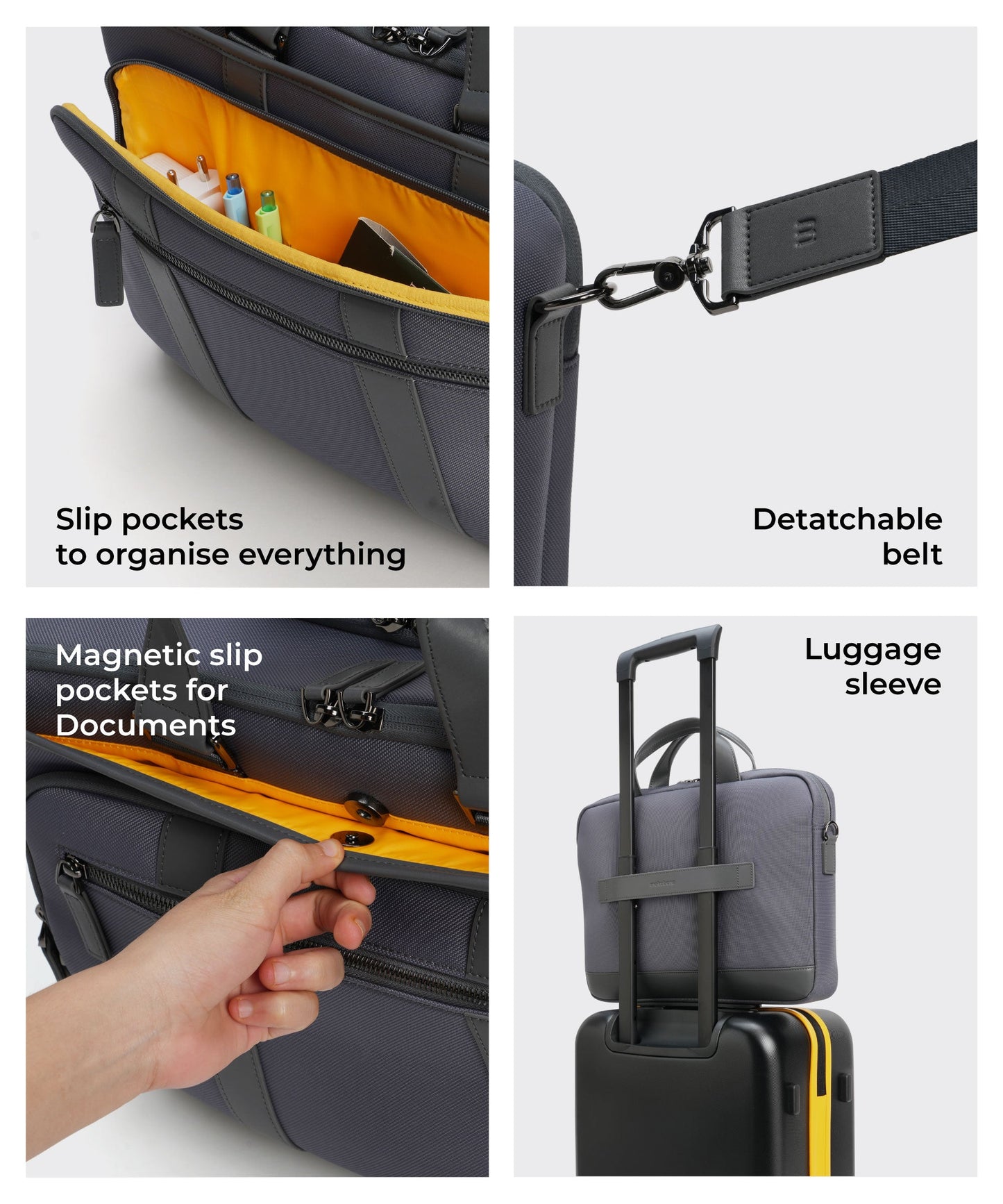 Color_Money Machine | The Overnighter Briefcase