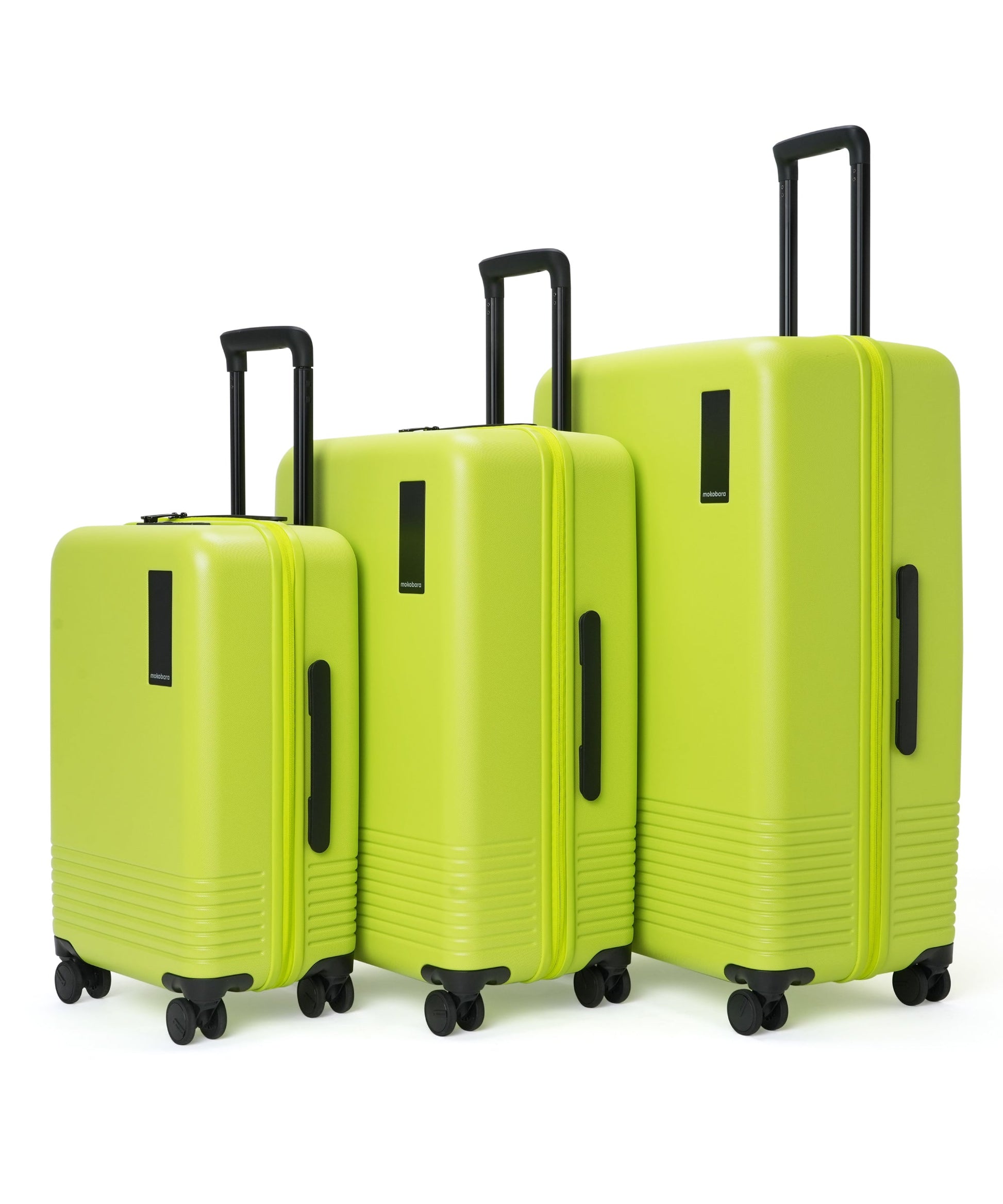 Color_Happy Green | Set of 3 Luggage