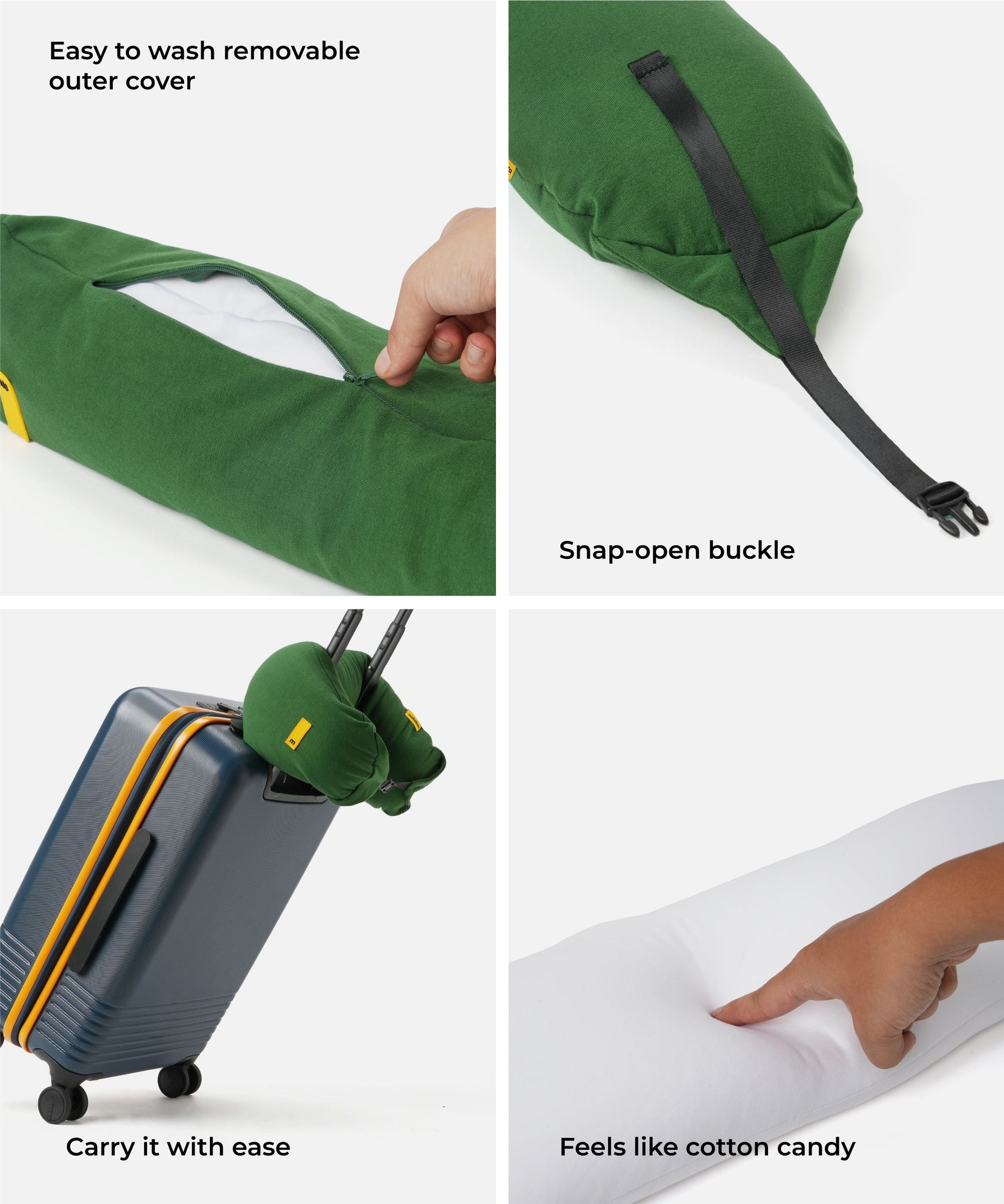 Color_Rainforest | The Anywhere Pillow 