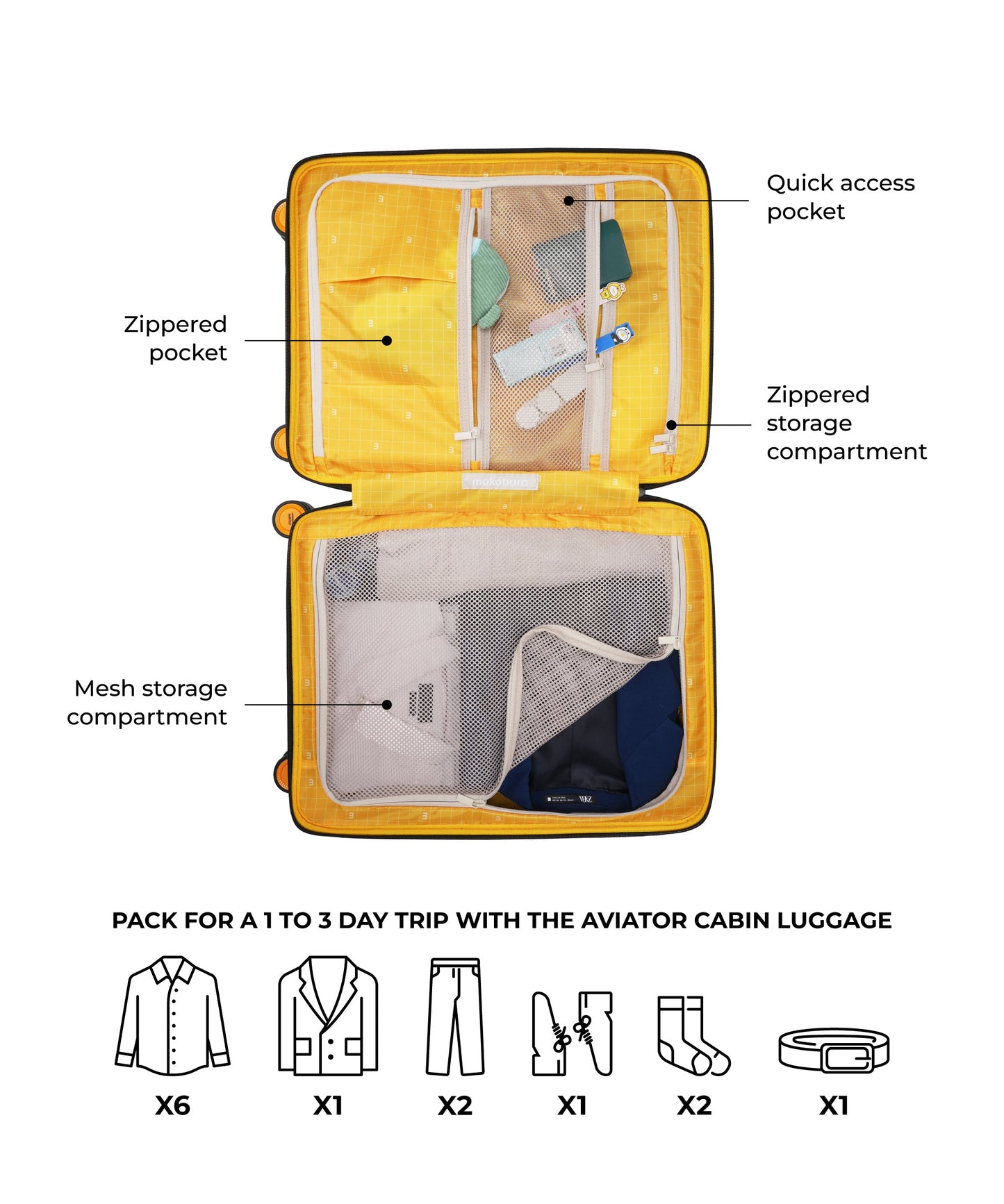 Color_Mic Drop | The Aviator Luggage