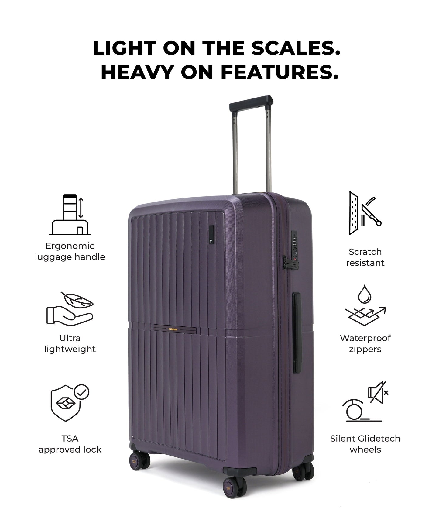 Color_Dark Matter | The Aviator Check-In Large Luggage