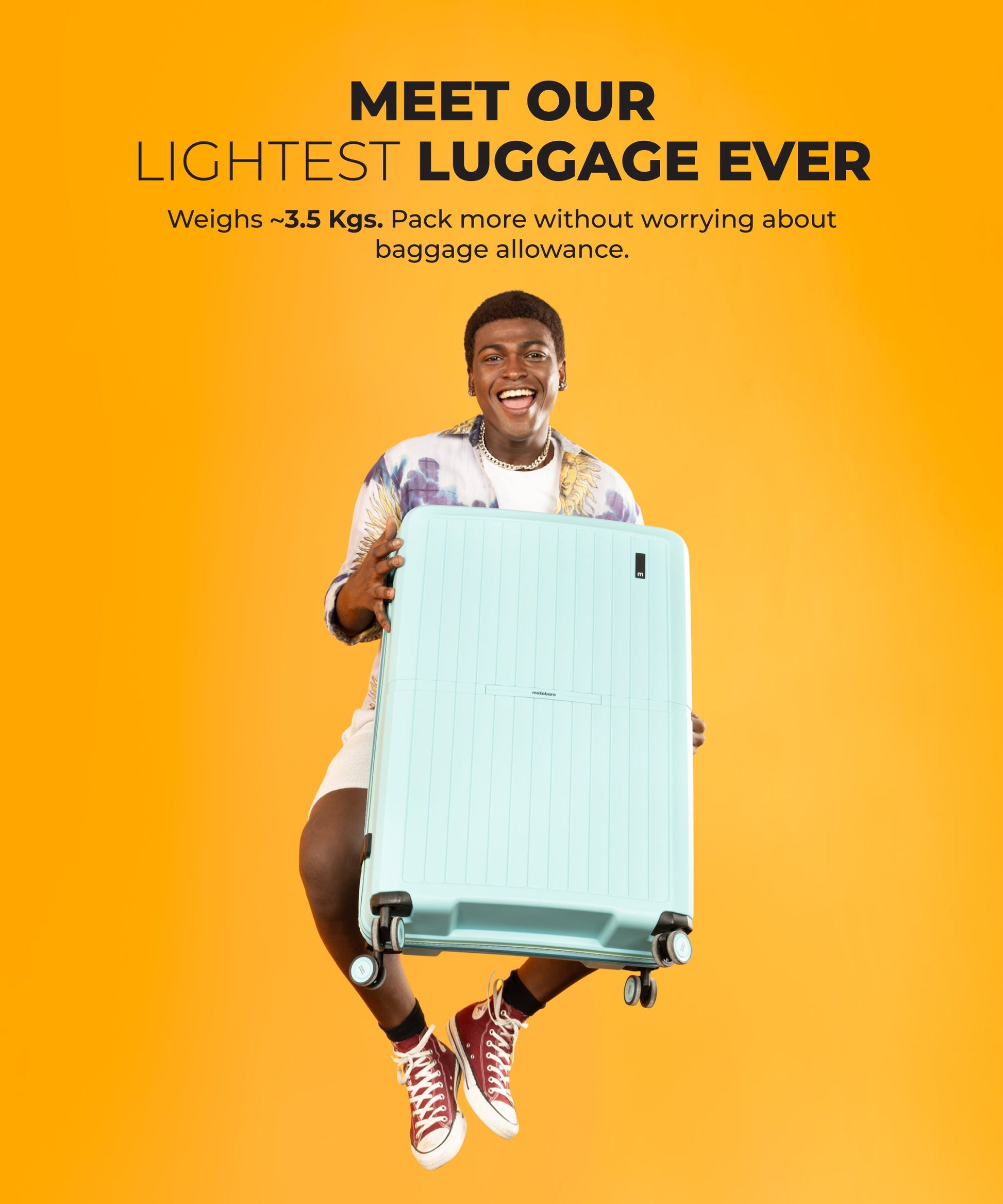 Color_Out of the Blue | The Aviator Check-In Large Luggage