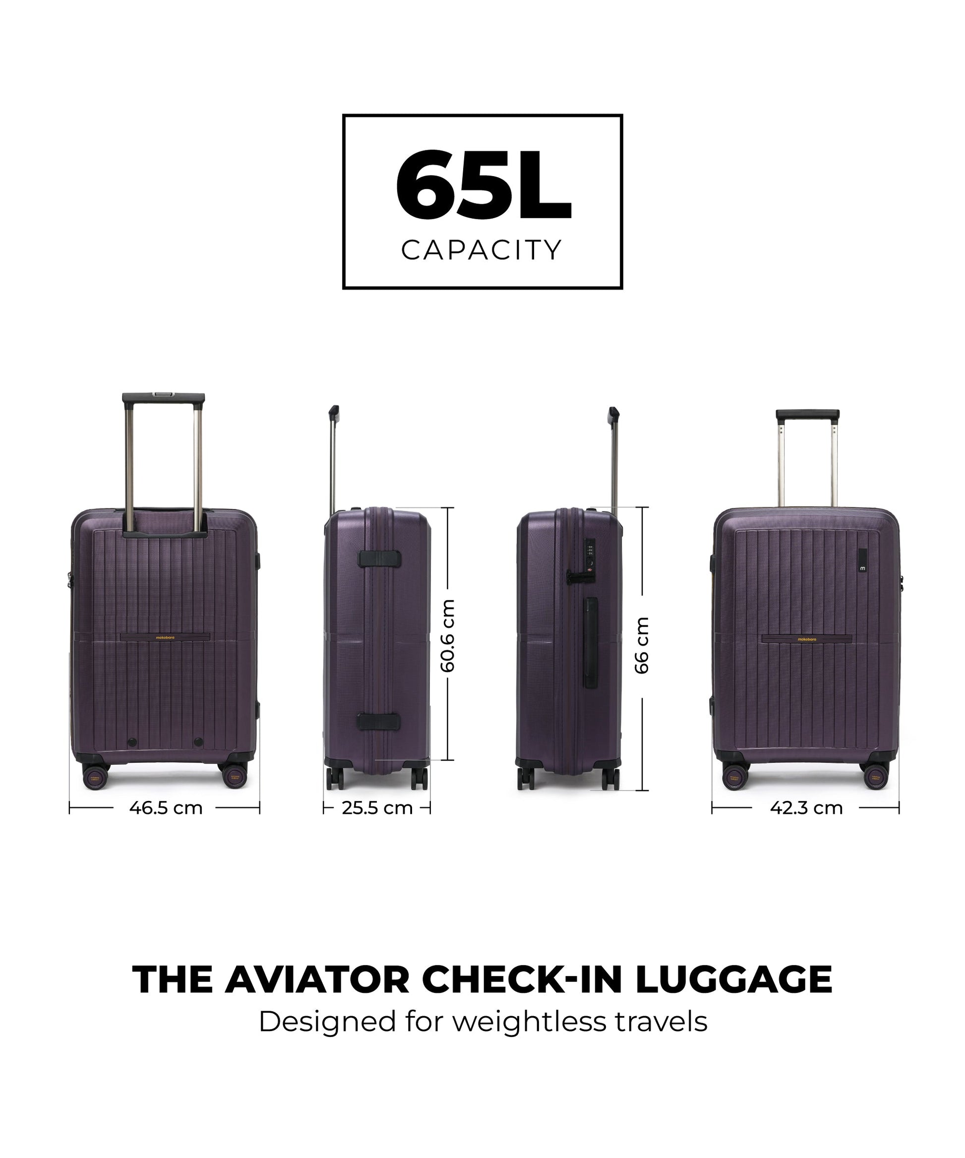 Color_Dark Matter | The Aviator Check-In Luggage
