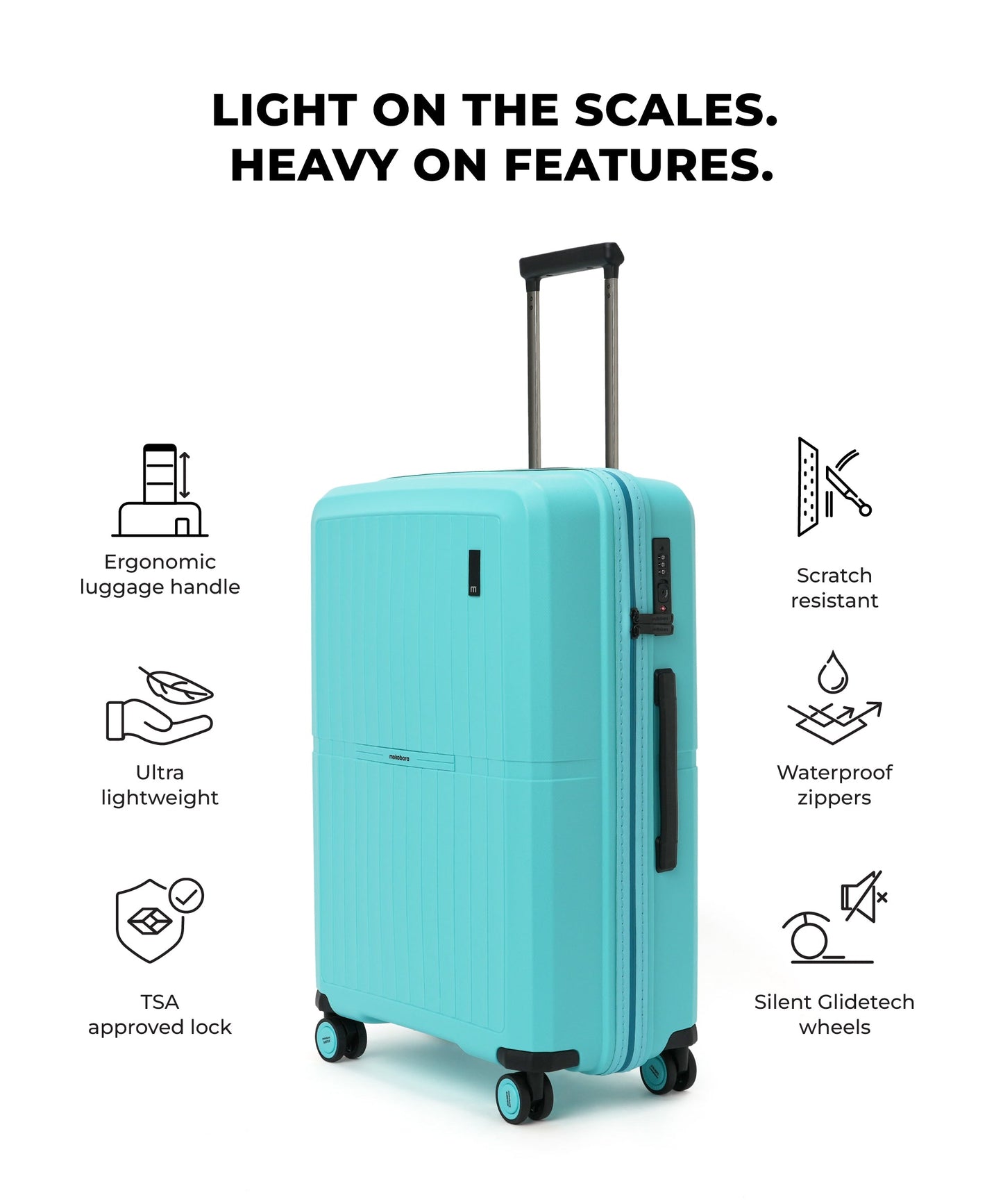 Color_Out of the Blue | The Aviator Set of 2 Luggage
