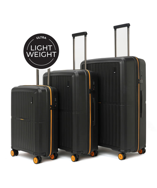 Color_Crypto | The Aviator Set of 3 Luggage