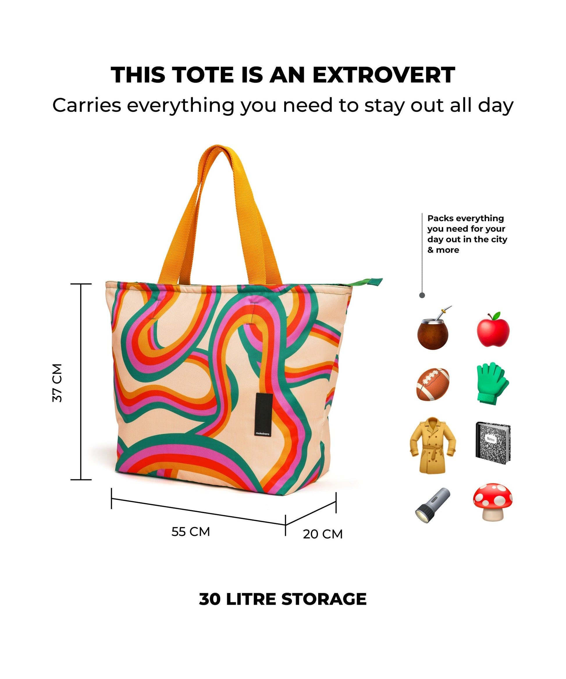 Color_Fairytale | The Cabana City Tote