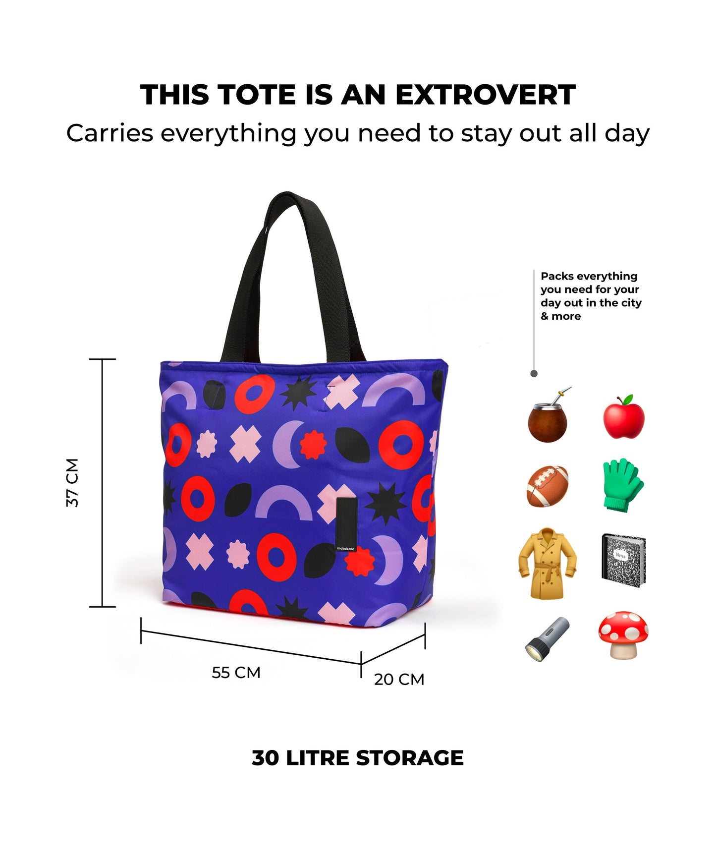 Color_Skyscape | The Cabana City Tote