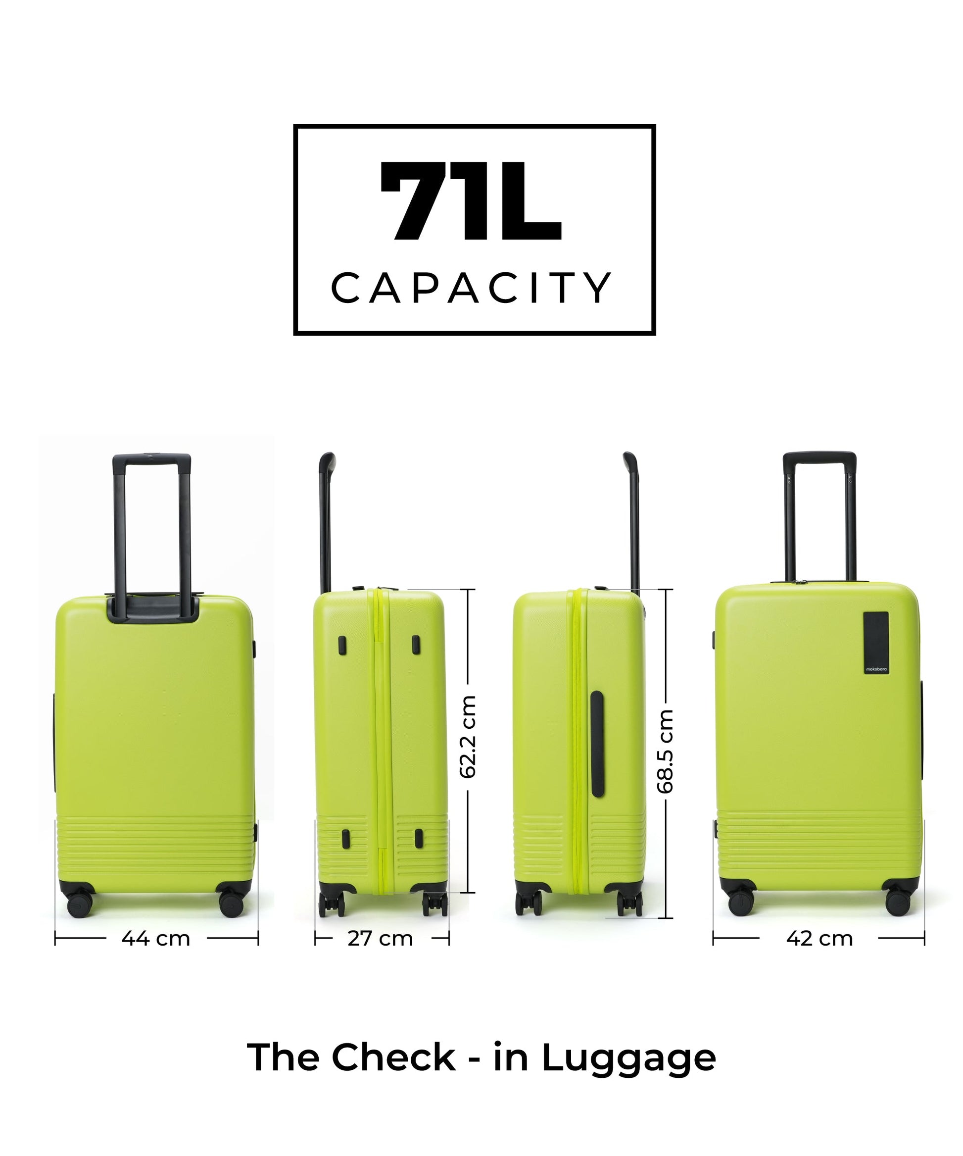Color_Happy Green | The Check-in Luggage