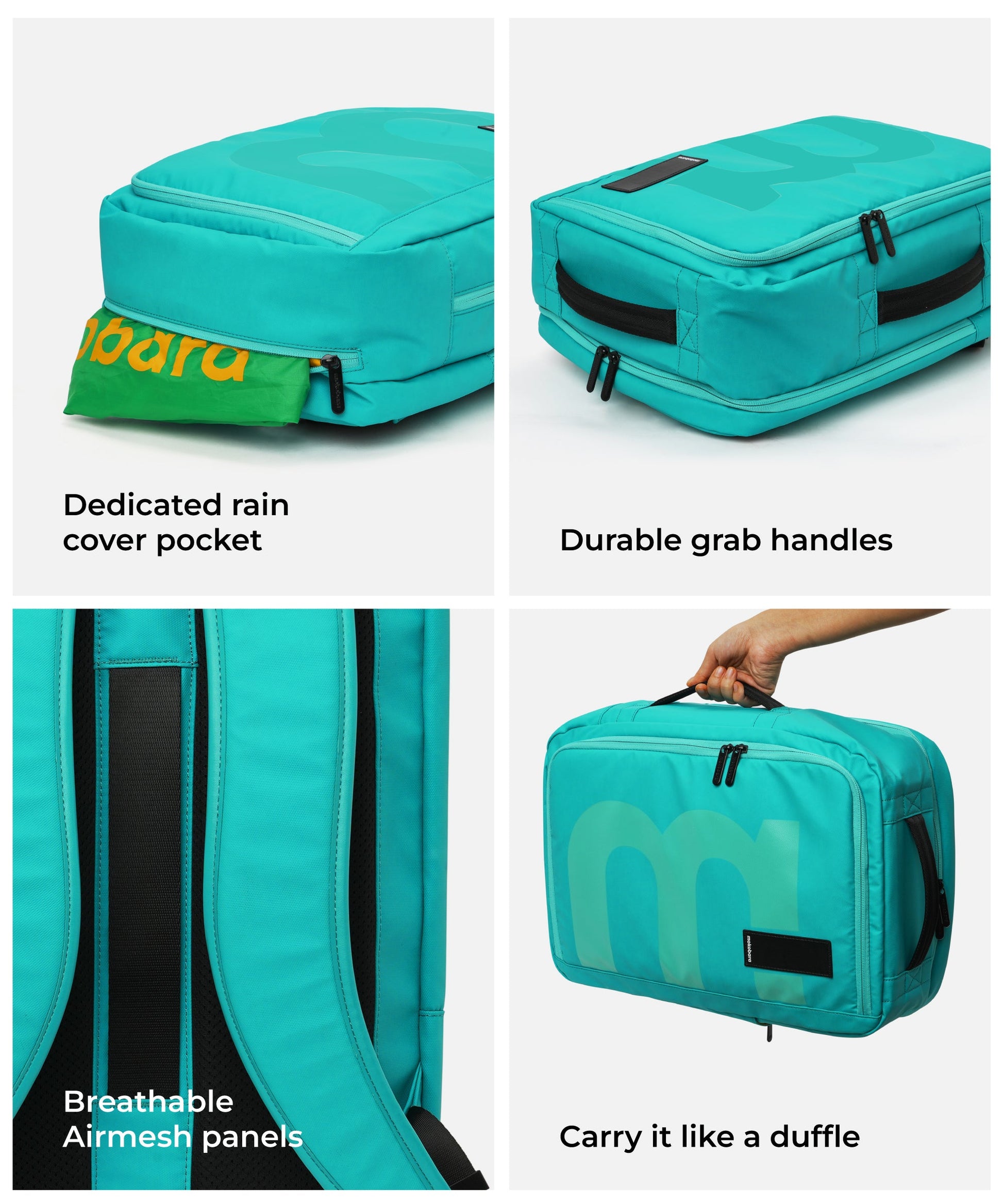 Color_My Sky | The Em Duffle Backpack - 32L