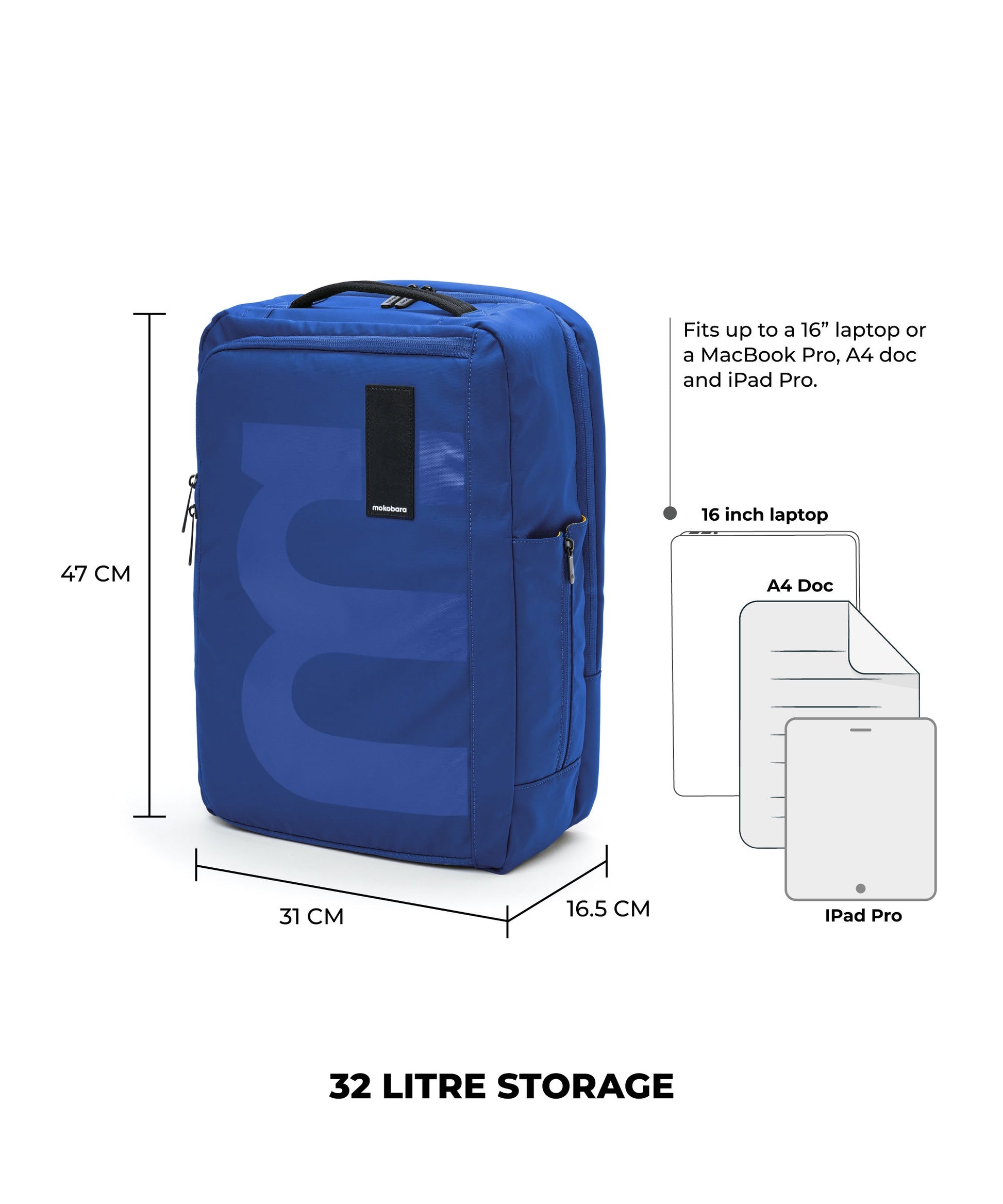 Color_Ocean | The Em Duffle Backpack - 32L