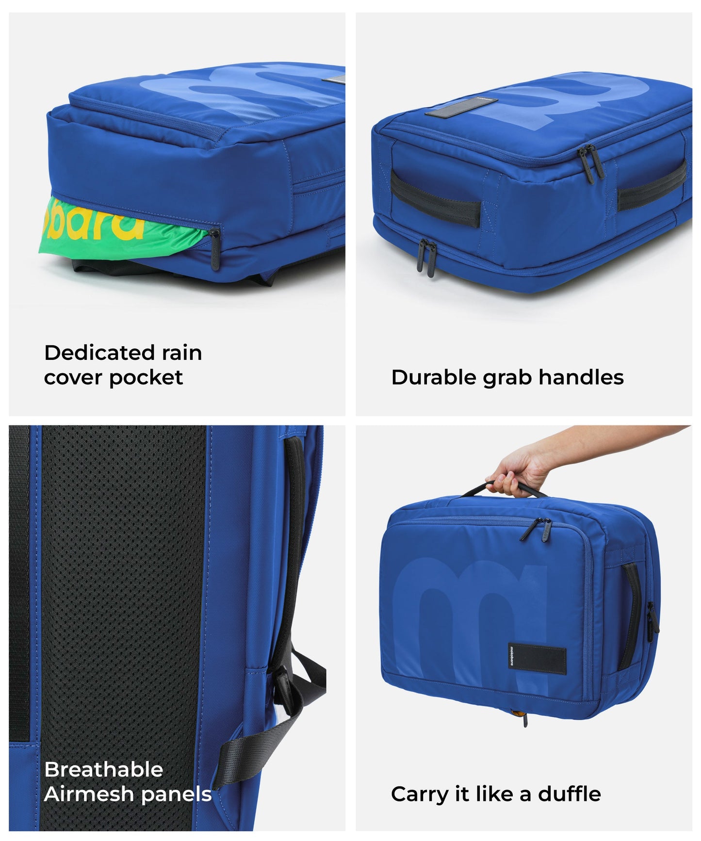 Color_Ocean | The Em Duffle Backpack - 32L