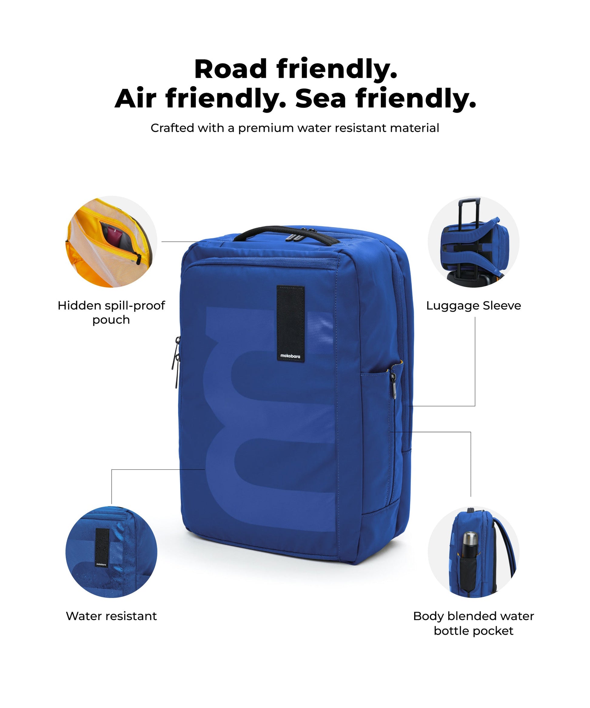 Color_Ocean | The Em Duffle Backpack - 32L