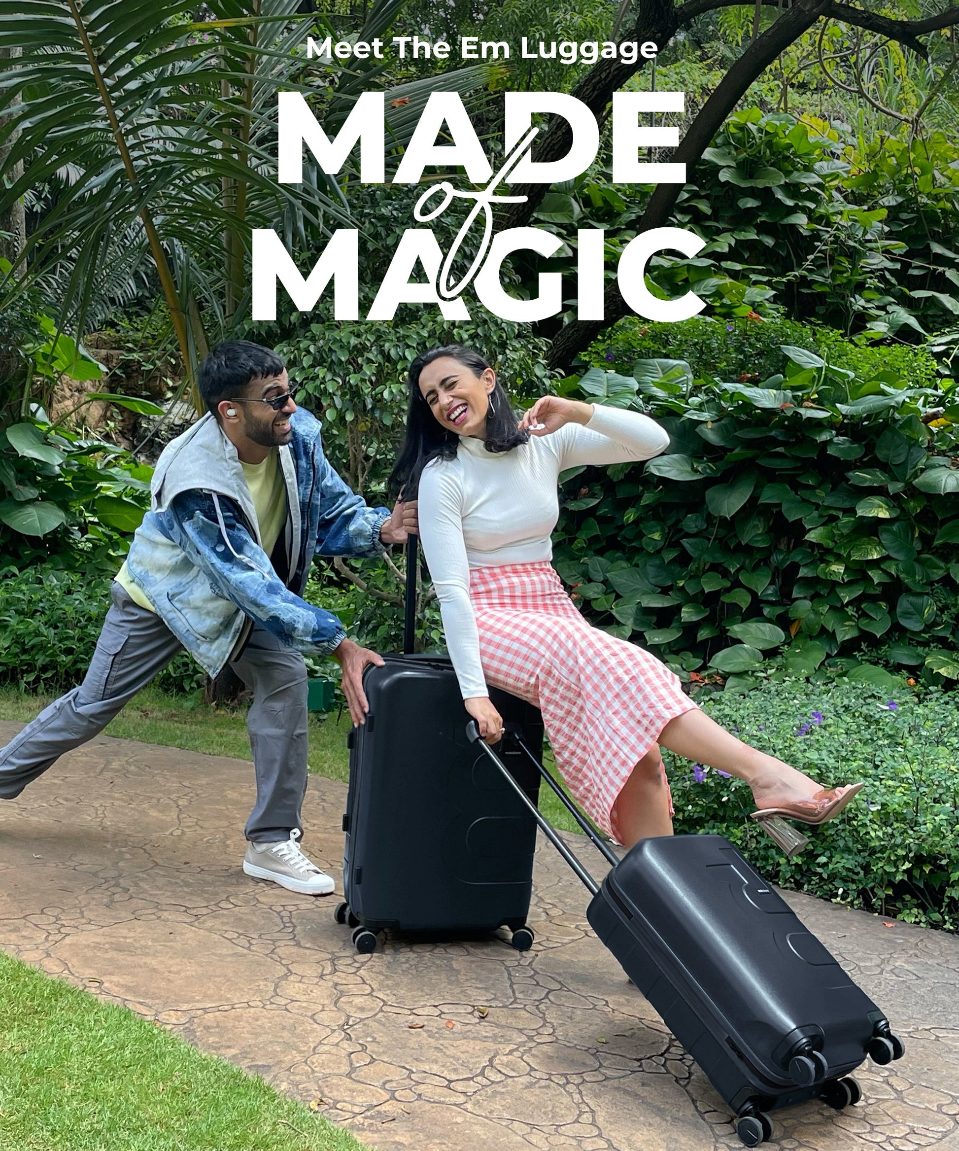 Color_We Meet Again | The Em Set of 2 Luggage